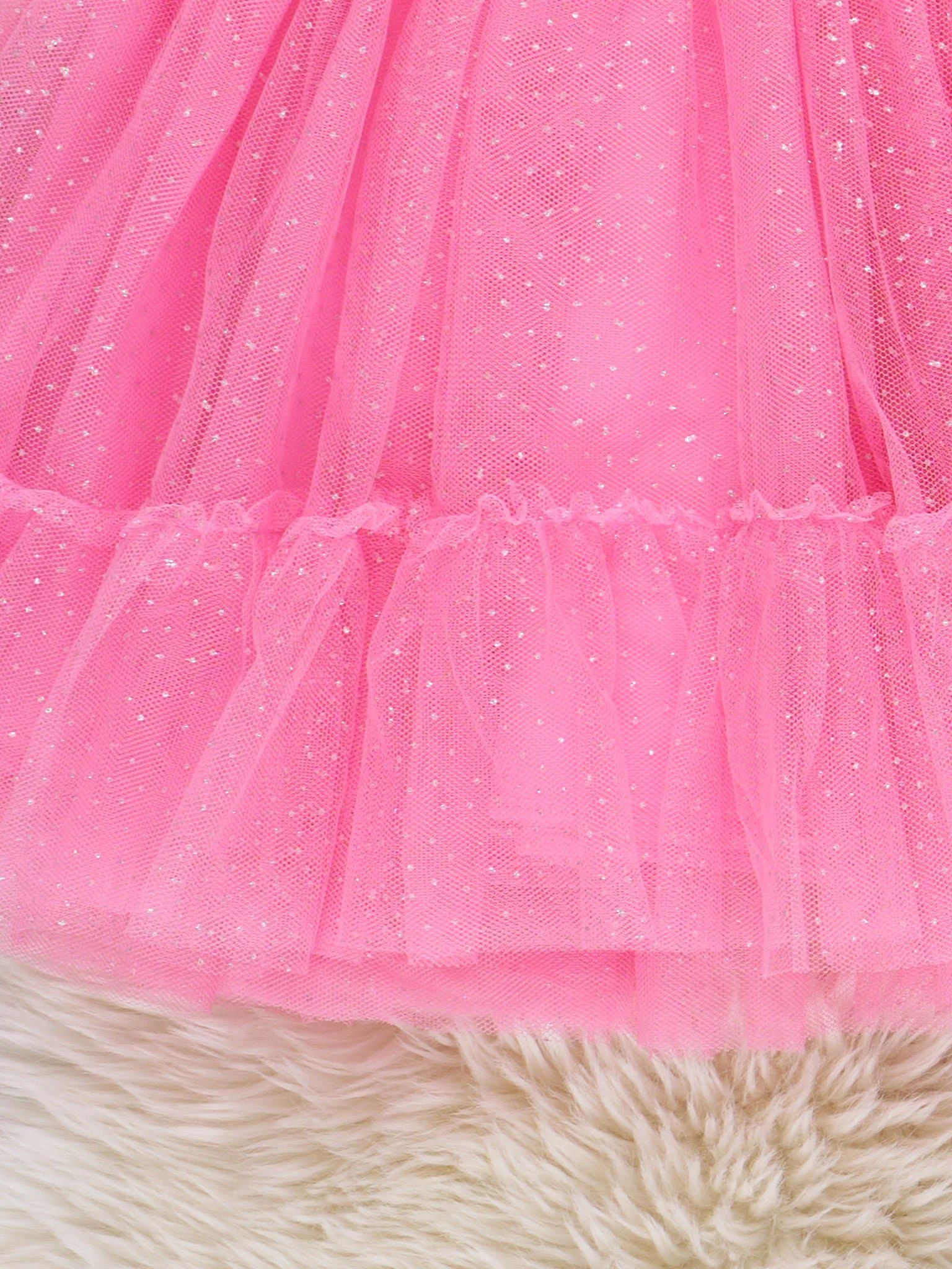 Fashionable Christmas Trees Tulle Dress - Image 2