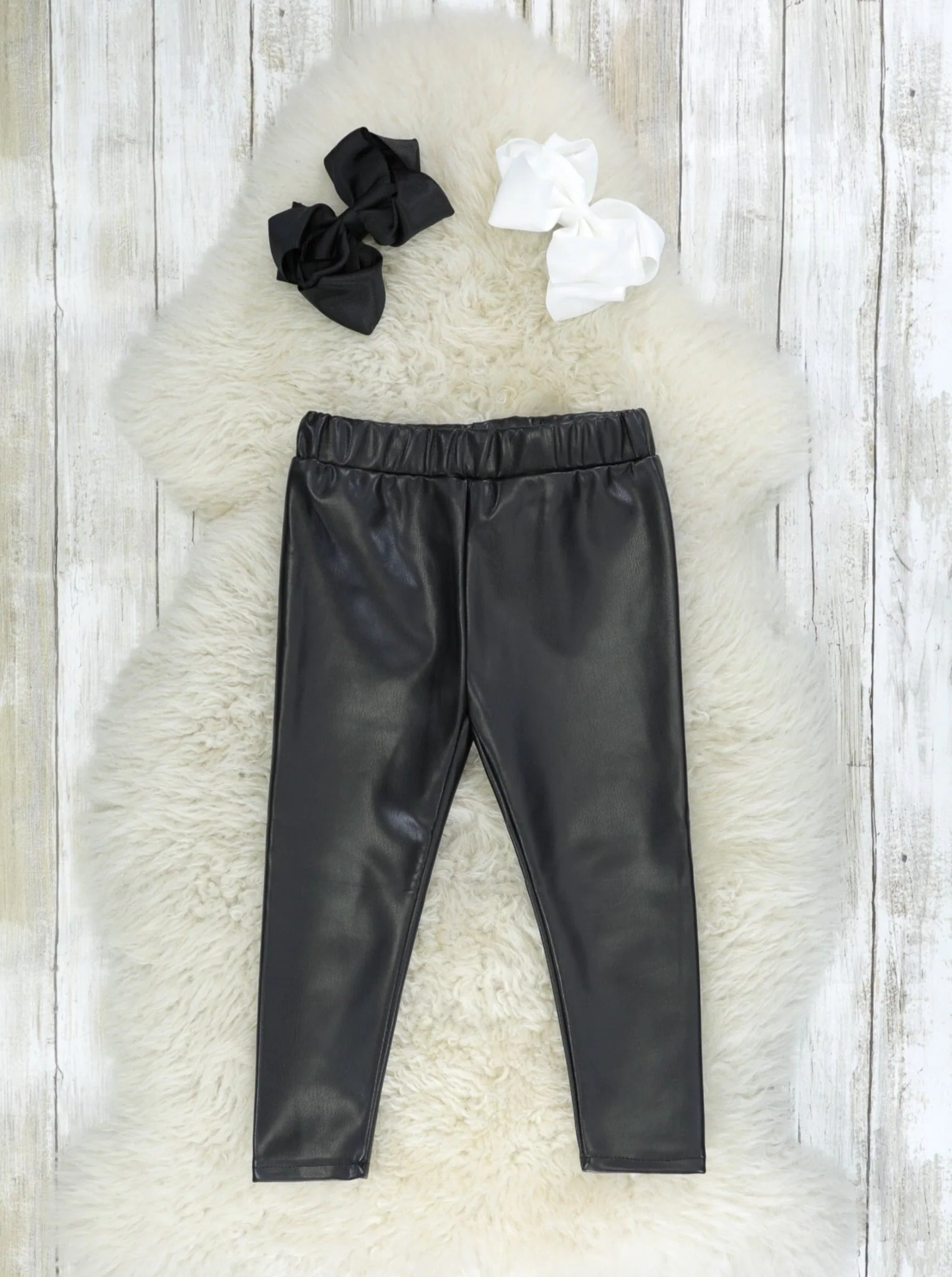 Faux Leather Pants