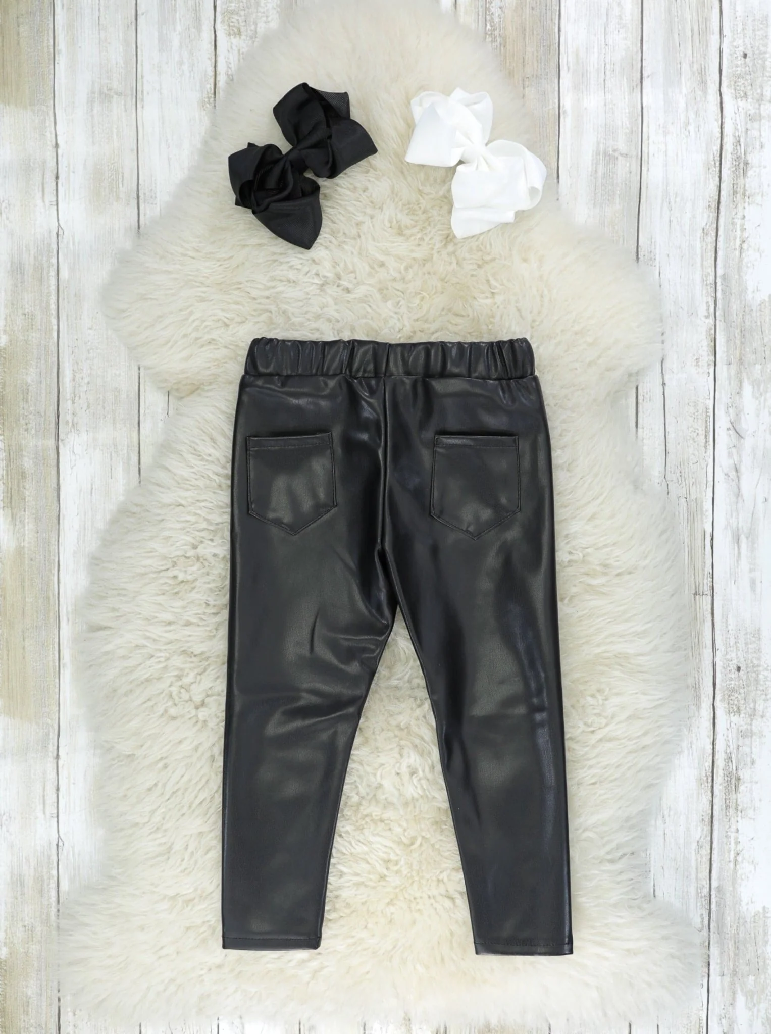 Faux Leather Pants - Image 2