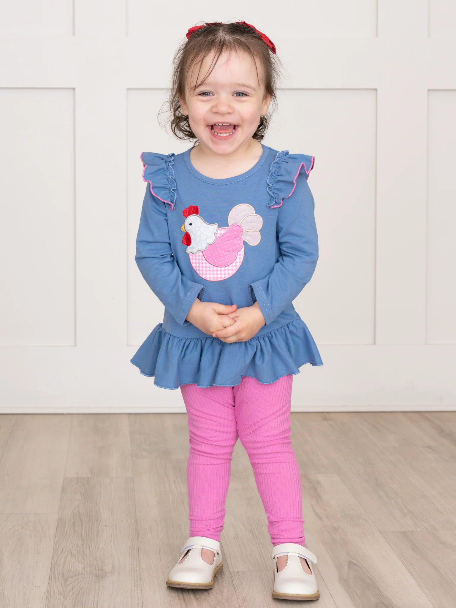 Feathered Friend Ruffle Outfit