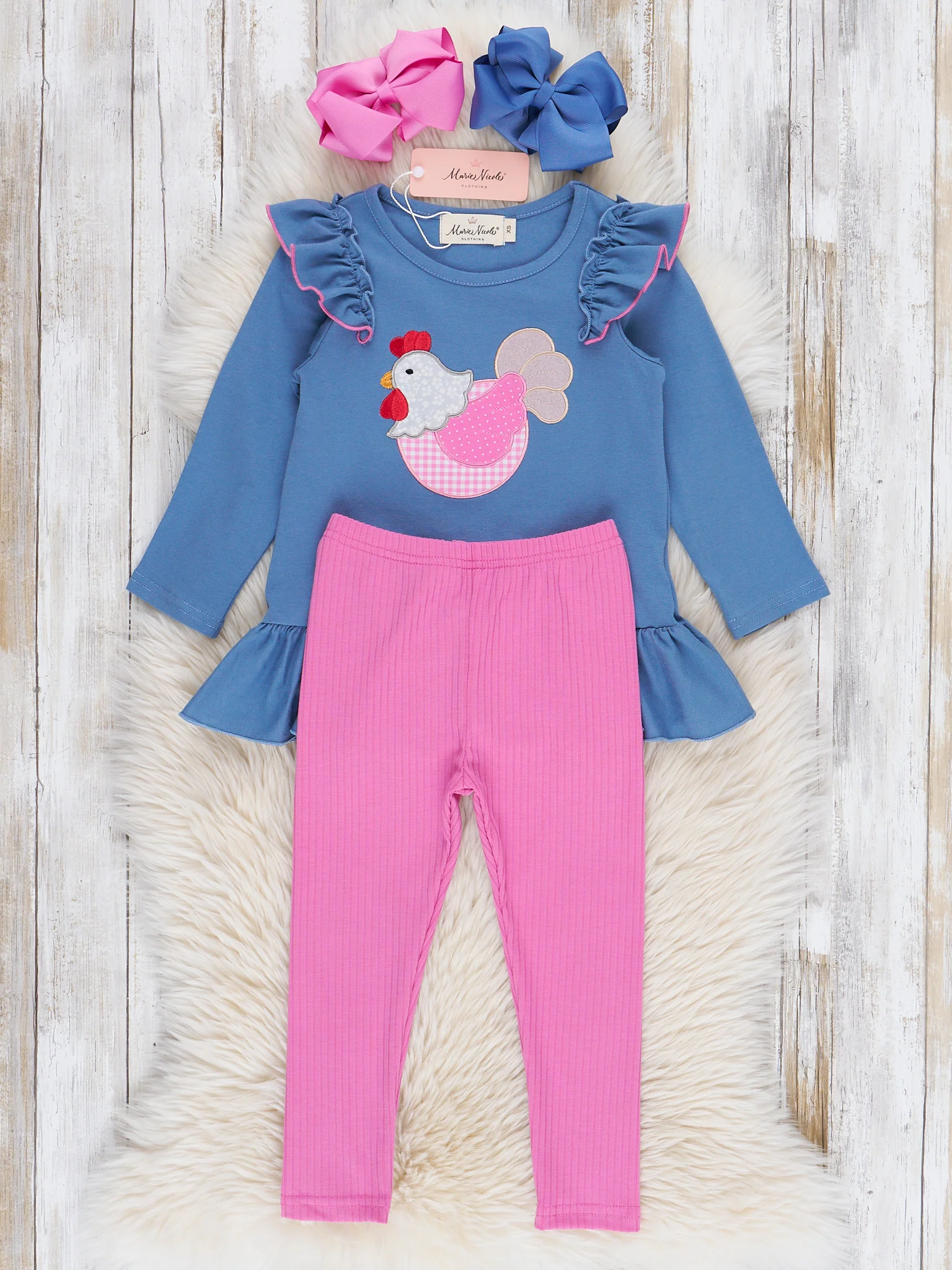 Feathered Friend Ruffle Outfit - Image 3