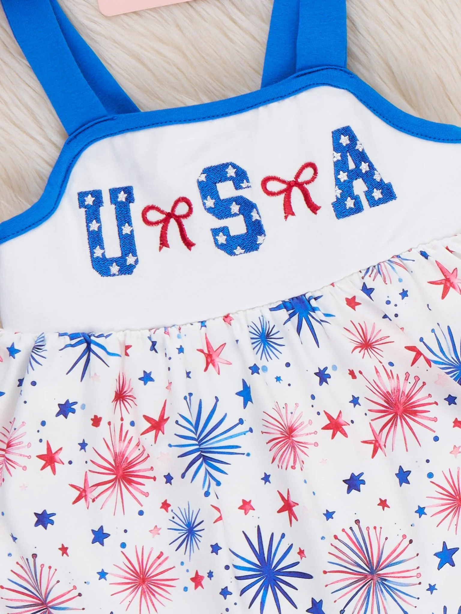 Fireworks & Freedom Embroidered Dress - Image 2