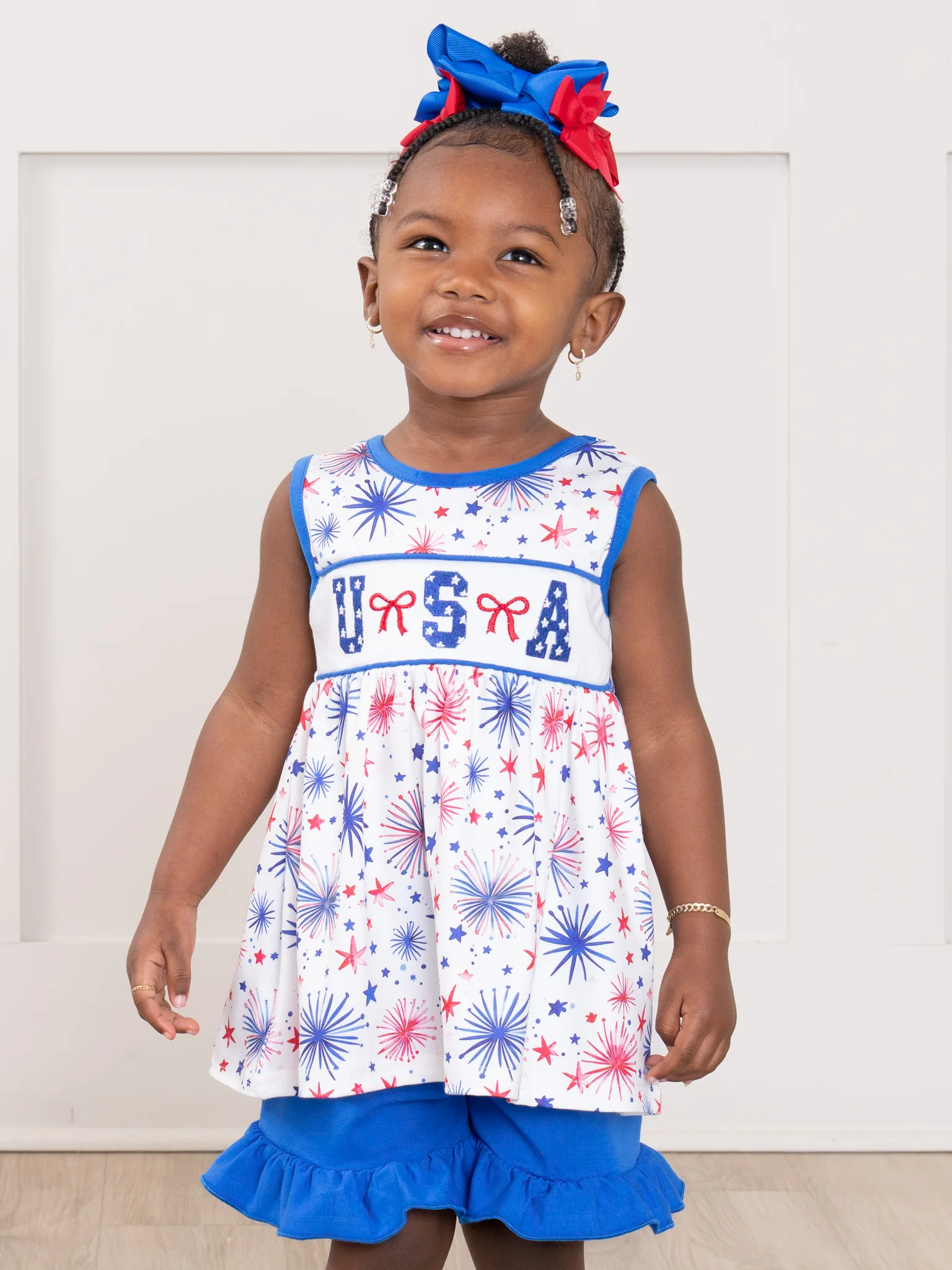 Fireworks & Freedom Embroidered Outfit