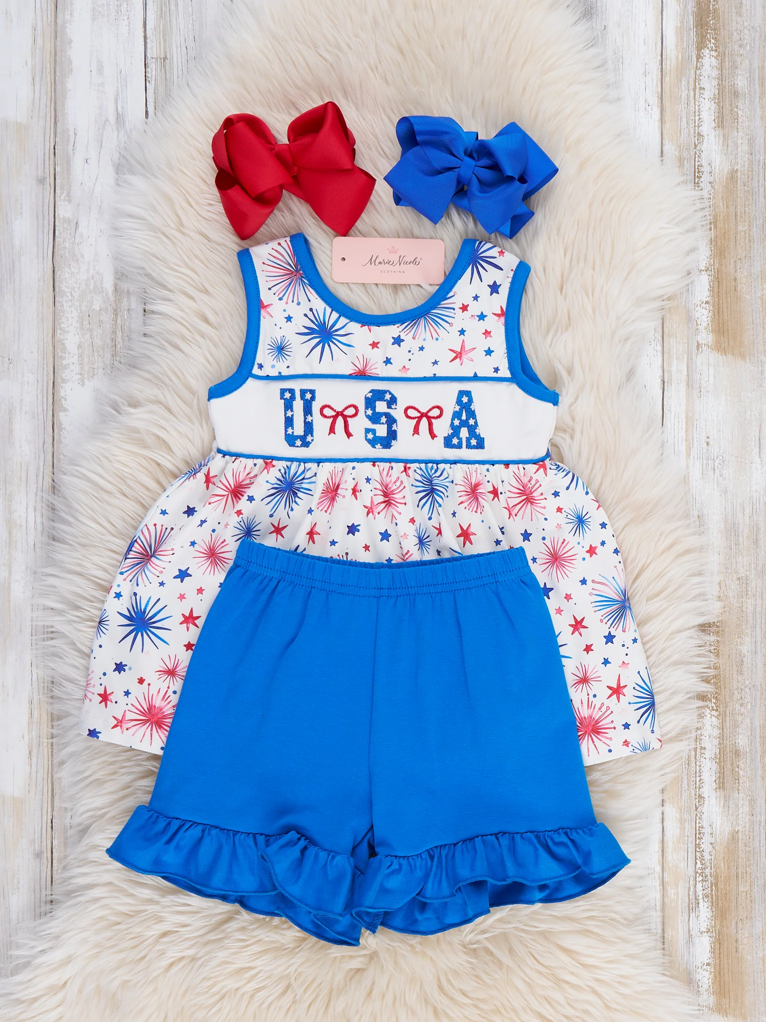 Fireworks & Freedom Embroidered Outfit - Image 4
