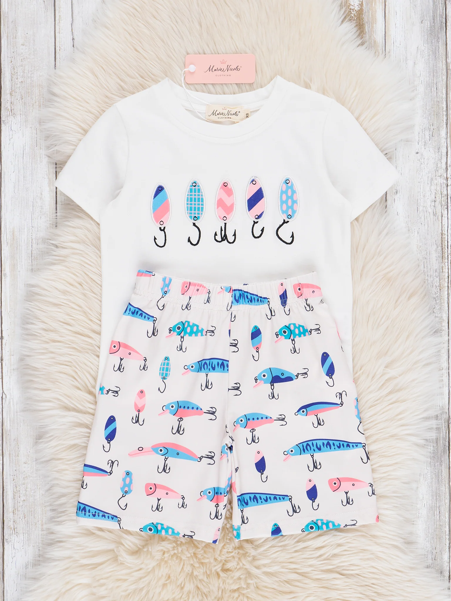 Fishing Lures Embroidered Outfit - Image 2
