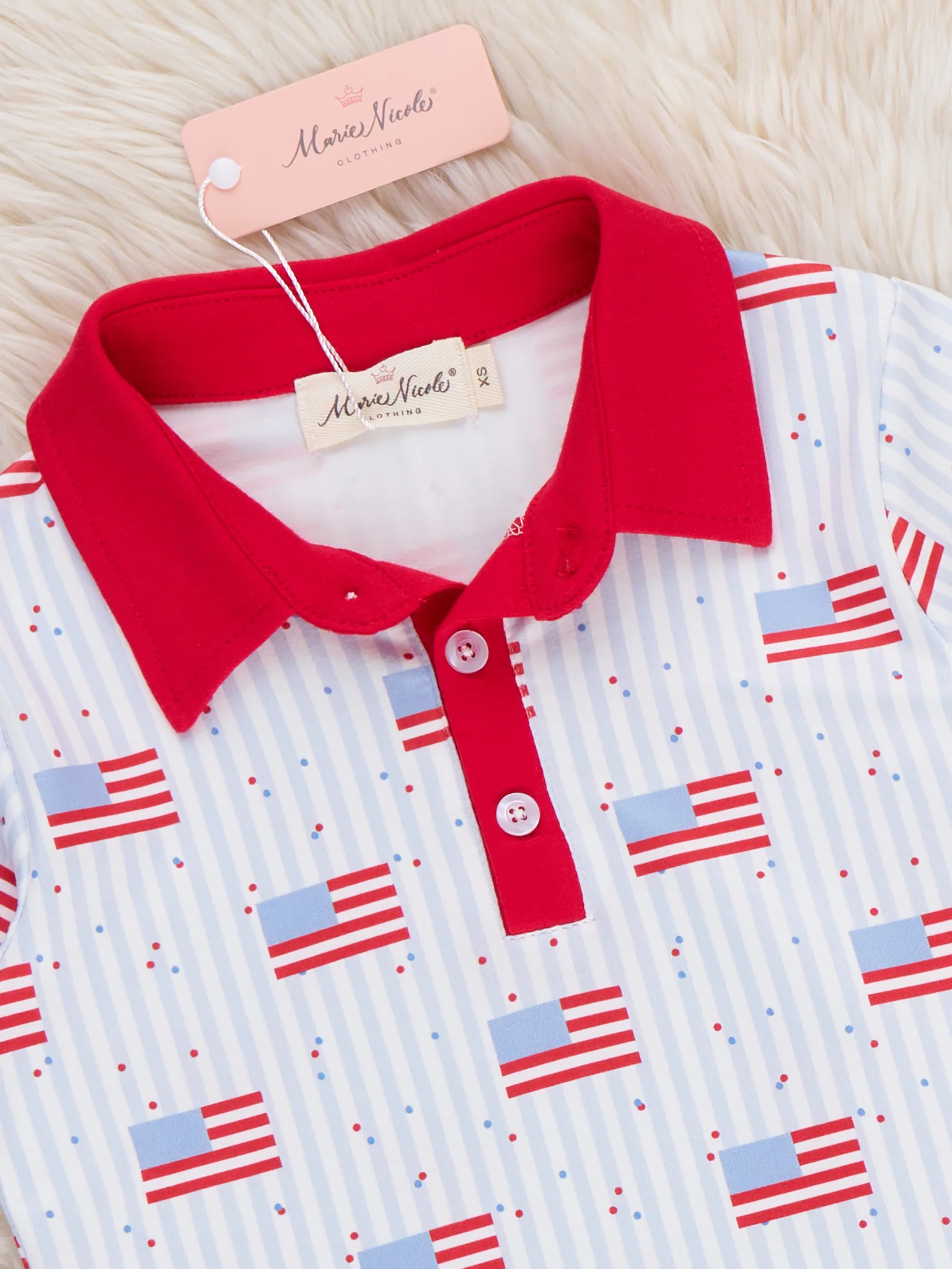 Flag Day Polo Shirt - Image 2