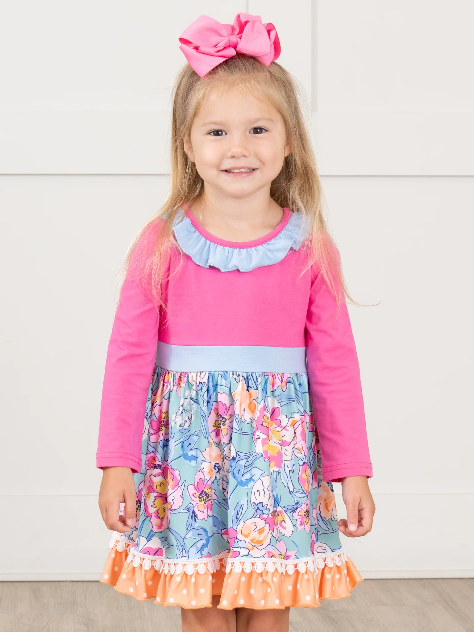 Floral Daydream Ruffle Dress