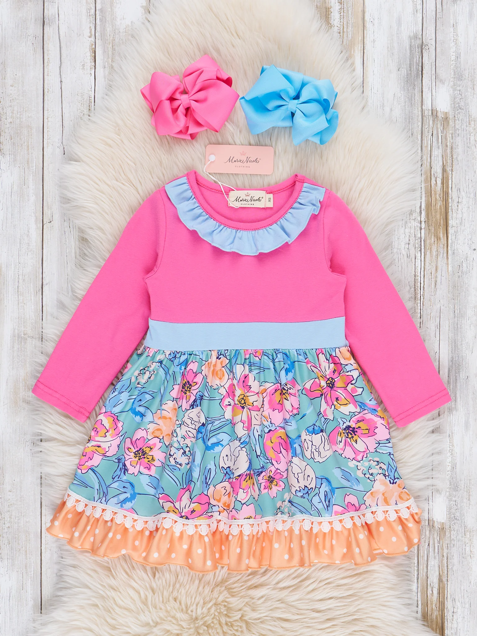 Floral Daydream Ruffle Dress - Image 2