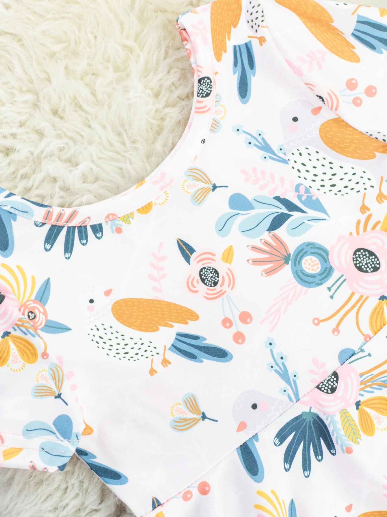 Floral Finch Swing Dress - Image 2