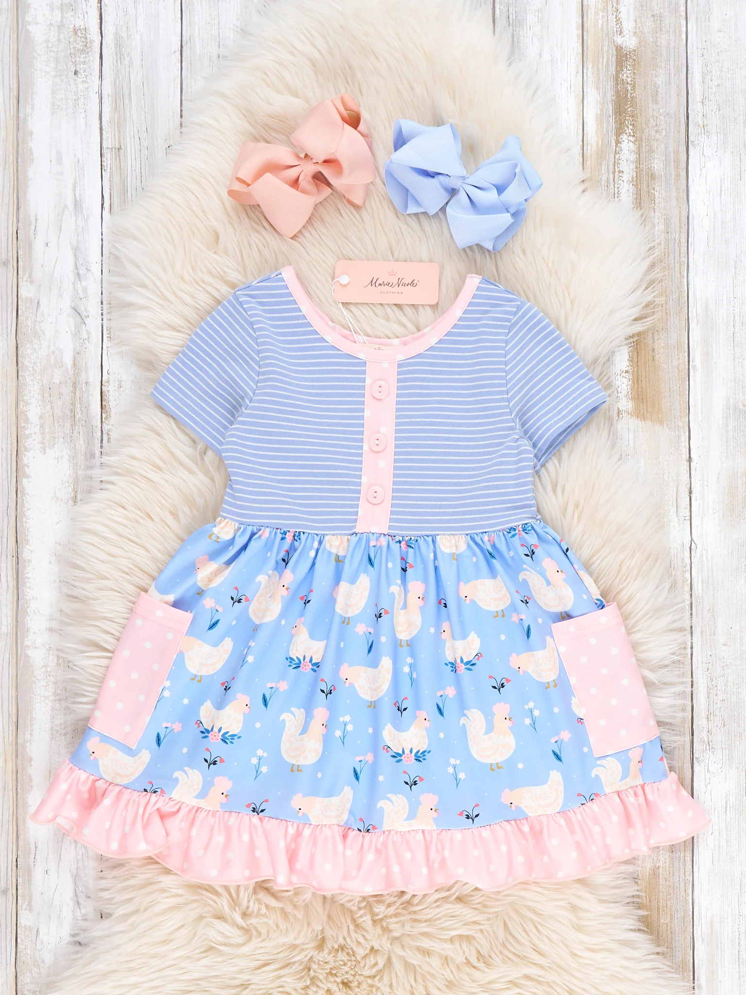 Flutter & Flock Chicky Dress - Image 2