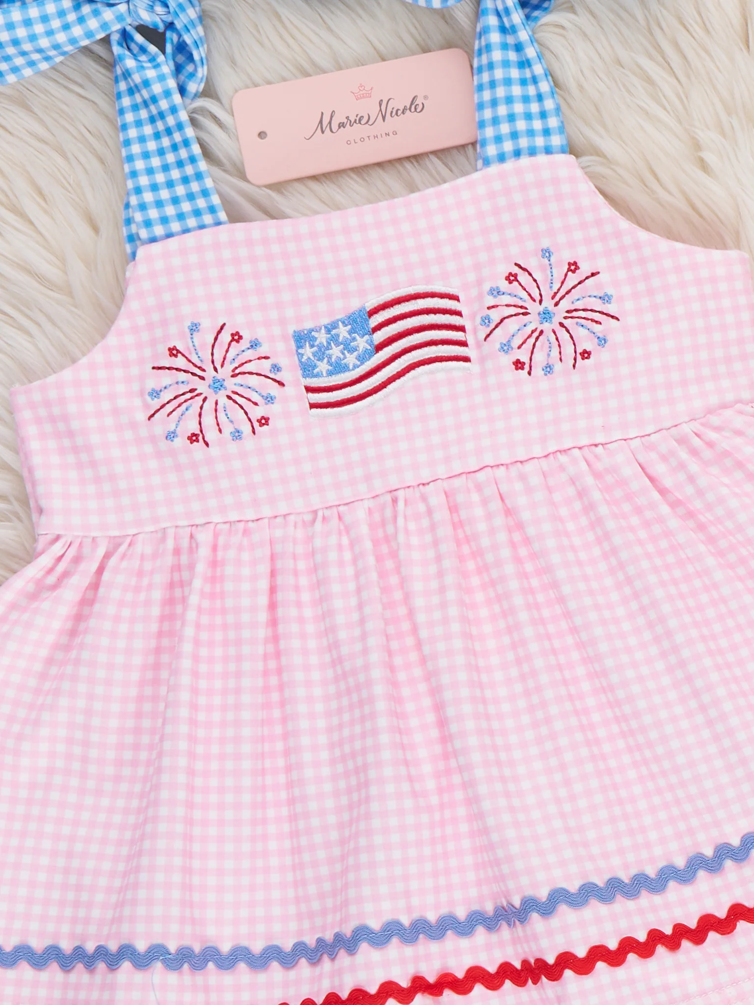 Freedom Sparkles Embroidered Outfit - Image 3