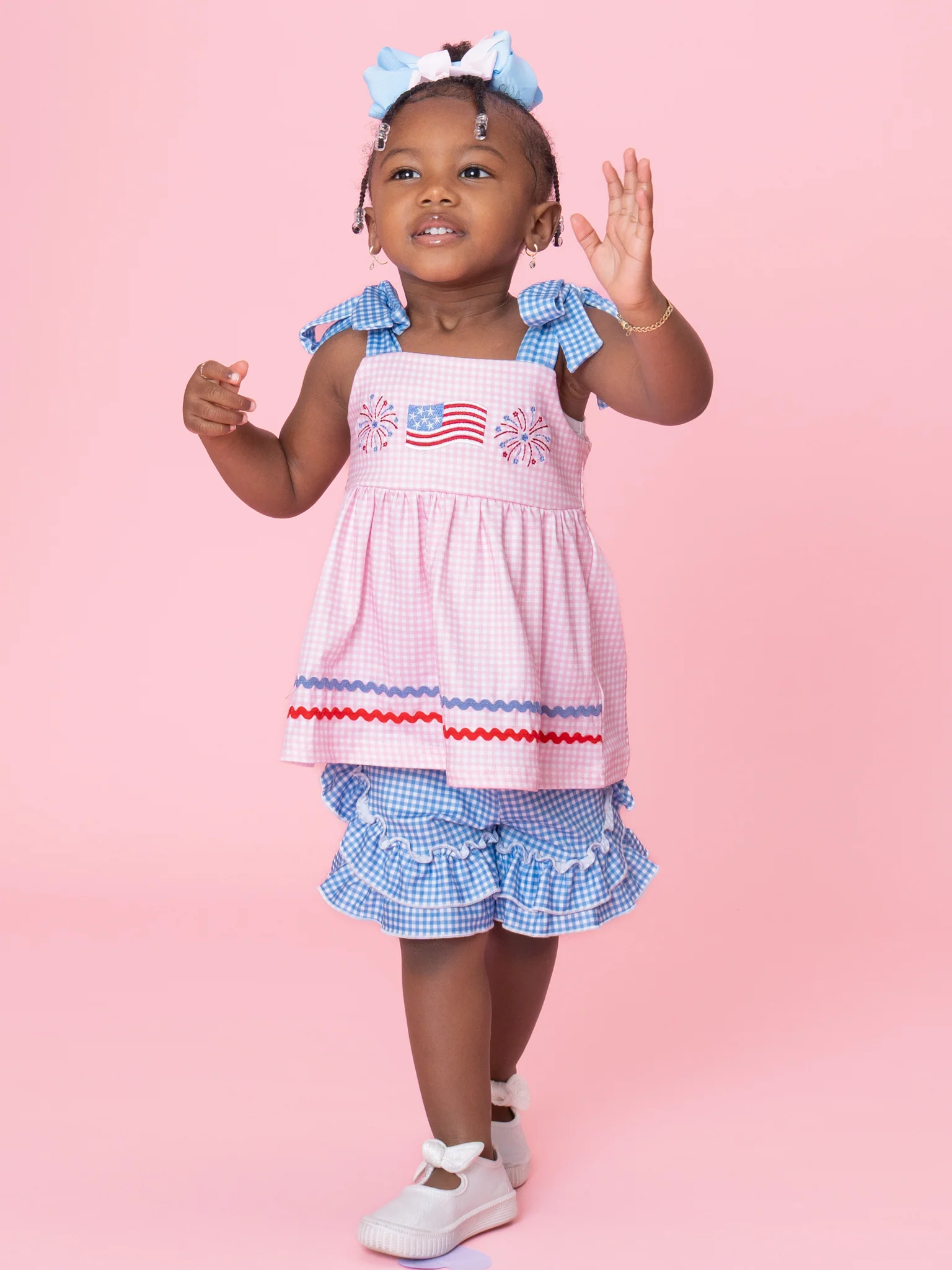 Freedom Sparkles Embroidered Outfit - Image 5
