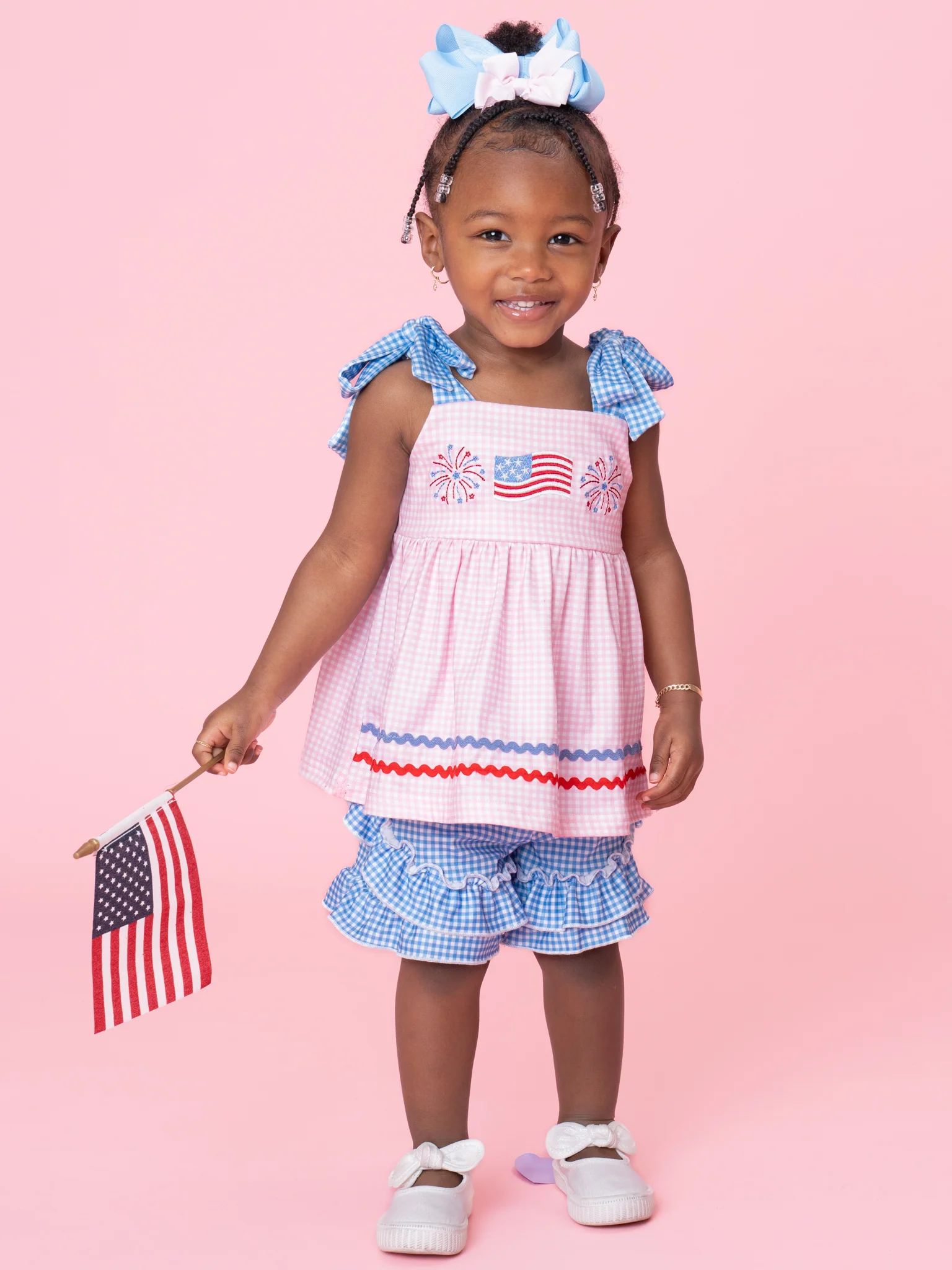 Freedom Sparkles Embroidered Outfit - Image 6
