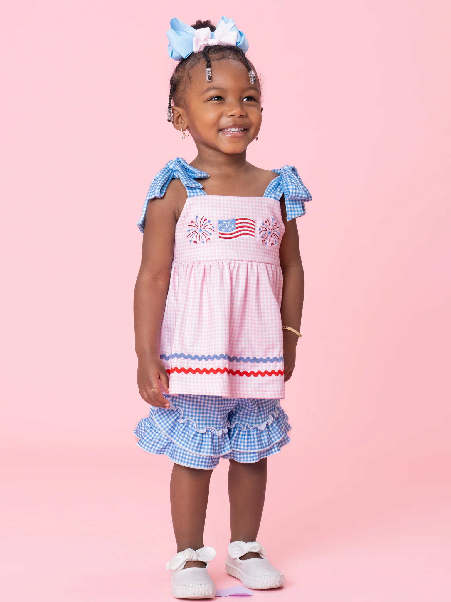 Freedom Sparkles Embroidered Outfit - Image 7