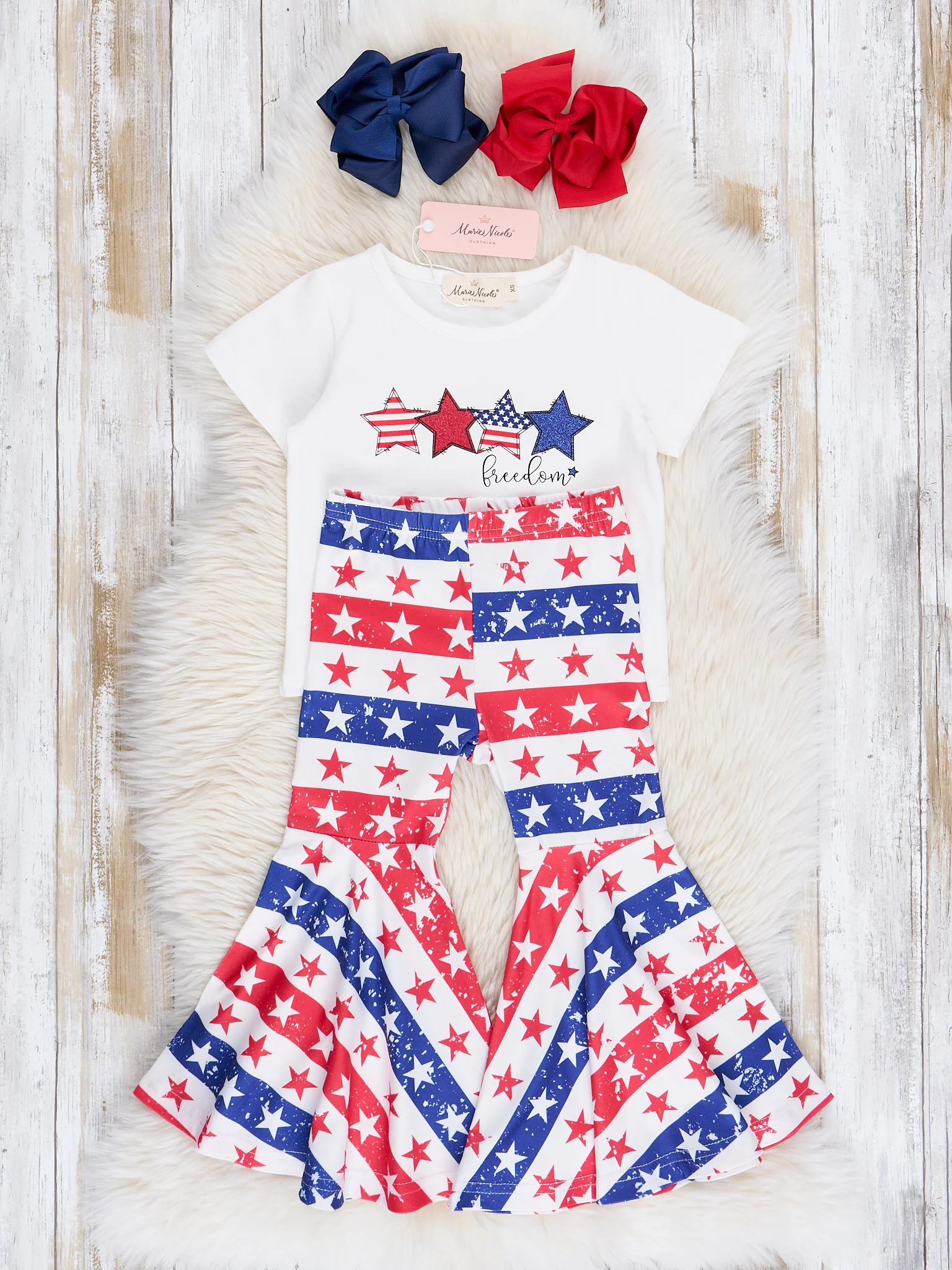 Freedom Stars Bell Bottoms Outfit - Image 3