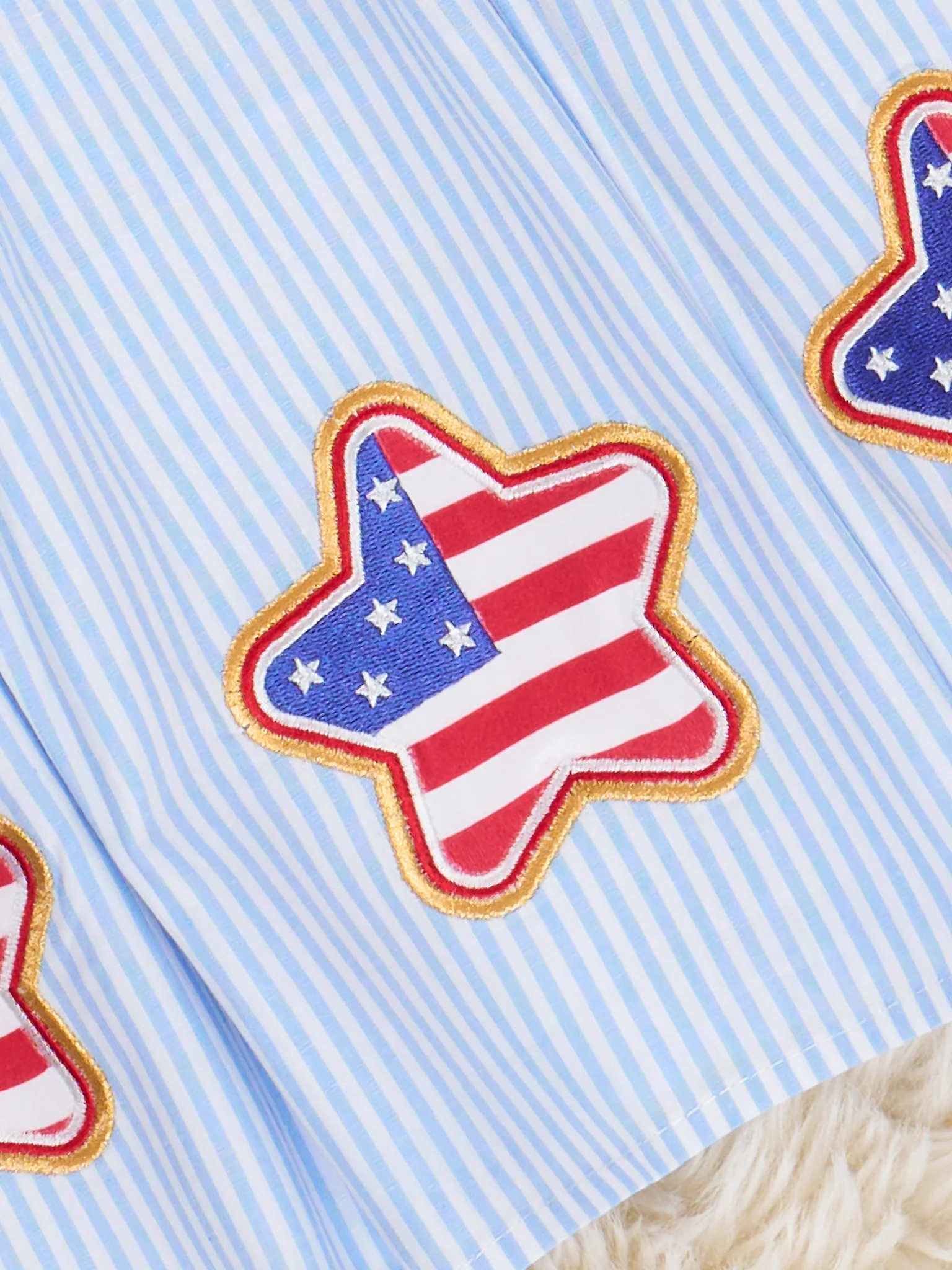 Freedom Stars Smocked Dress - Image 2