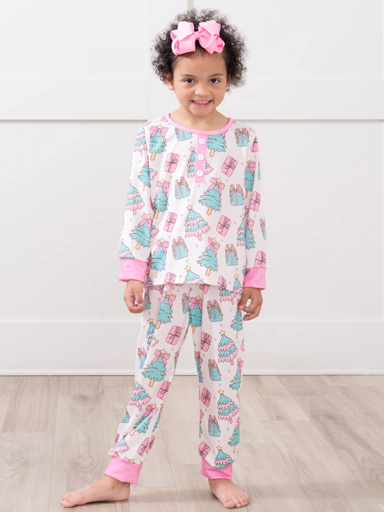 Frosty Tree Gift Pajamas - Image 6