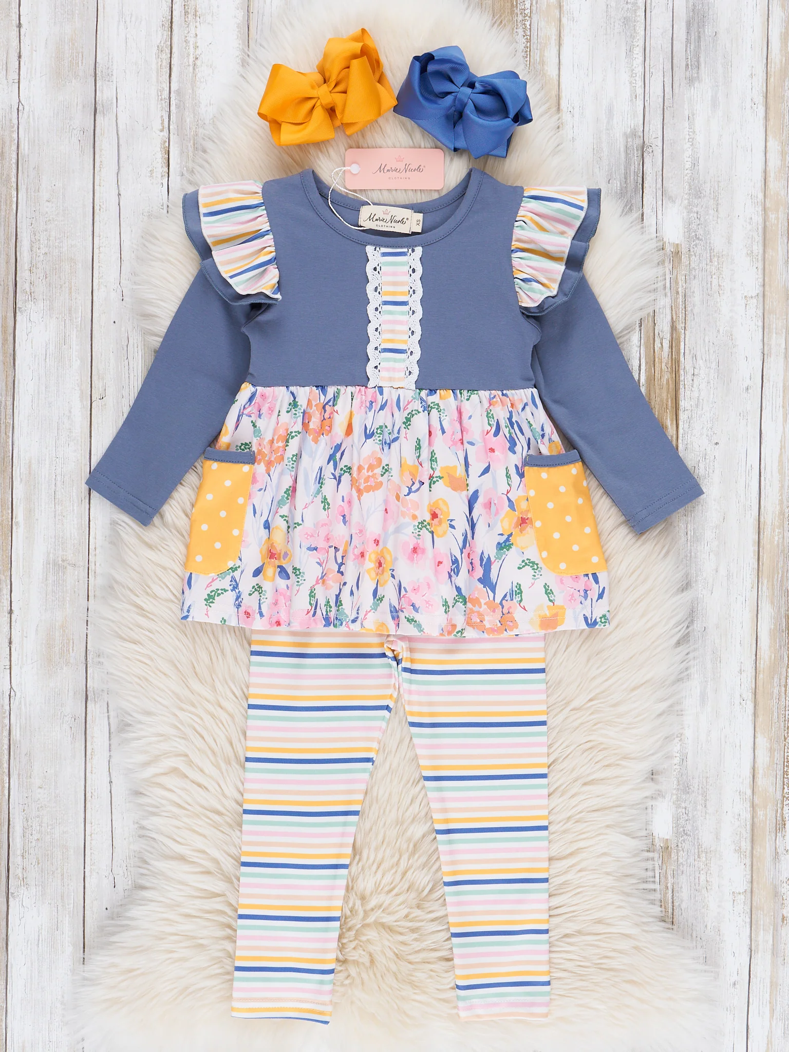 Garden Frolic Ruffle Outfit - Image 2