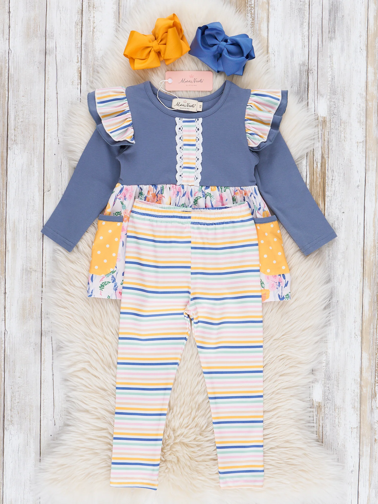 Garden Frolic Ruffle Outfit - Image 3