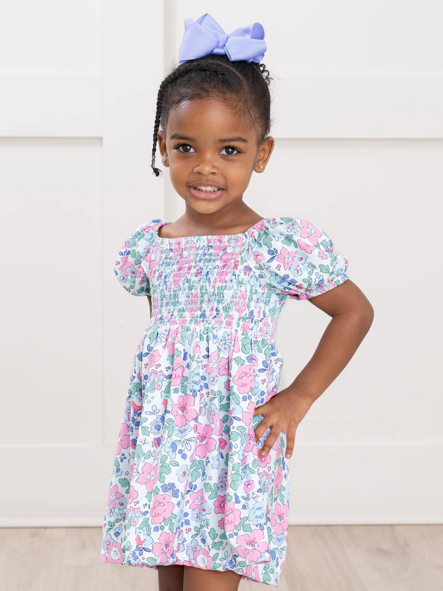 Garden Smocked Dress