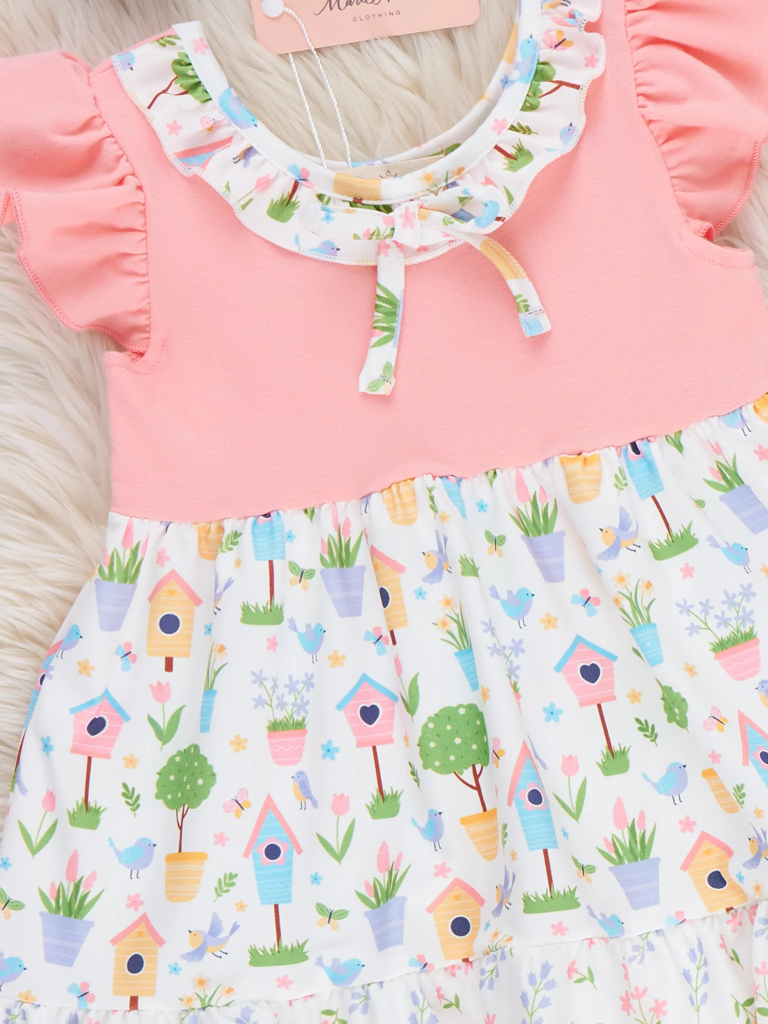 Garden Story Ruffle Dress - Image 2