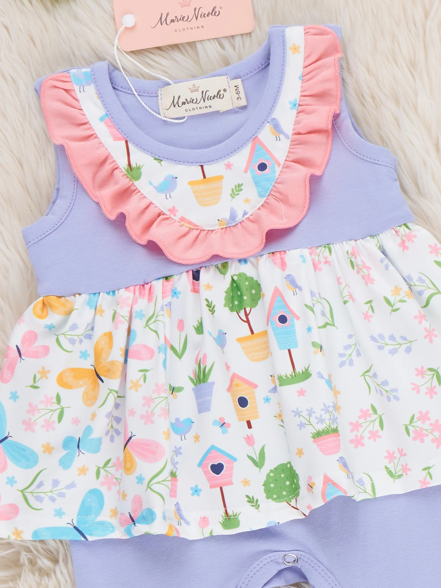 Garden Story Ruffle Romper - Image 2