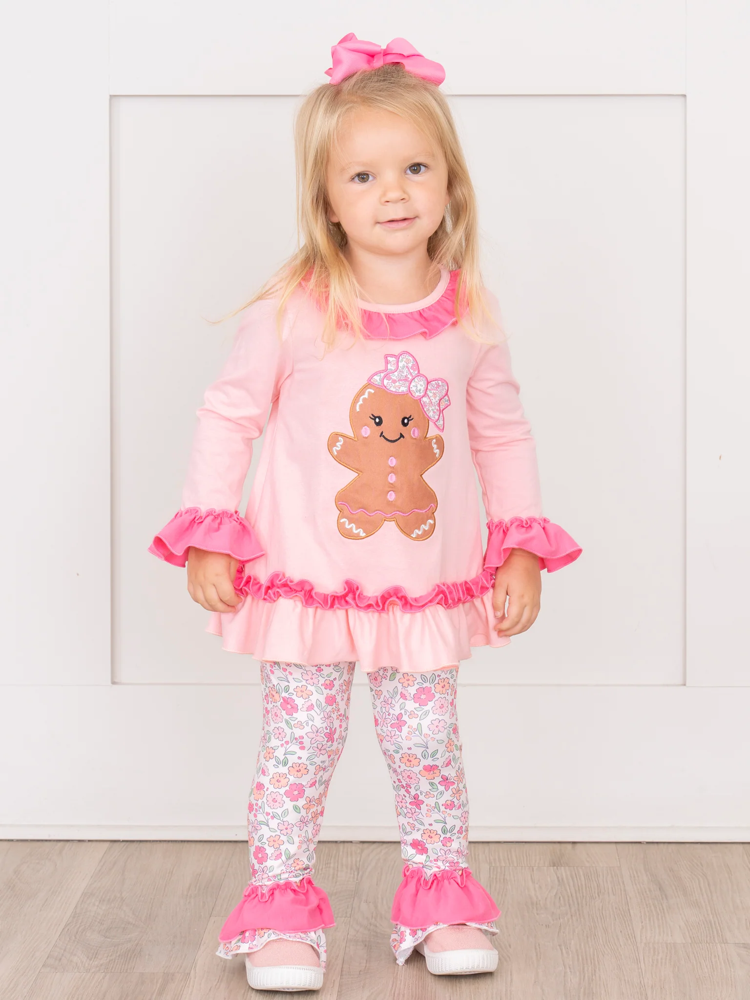 Gingerbread Dolly Embroidered Outfit - Image 4