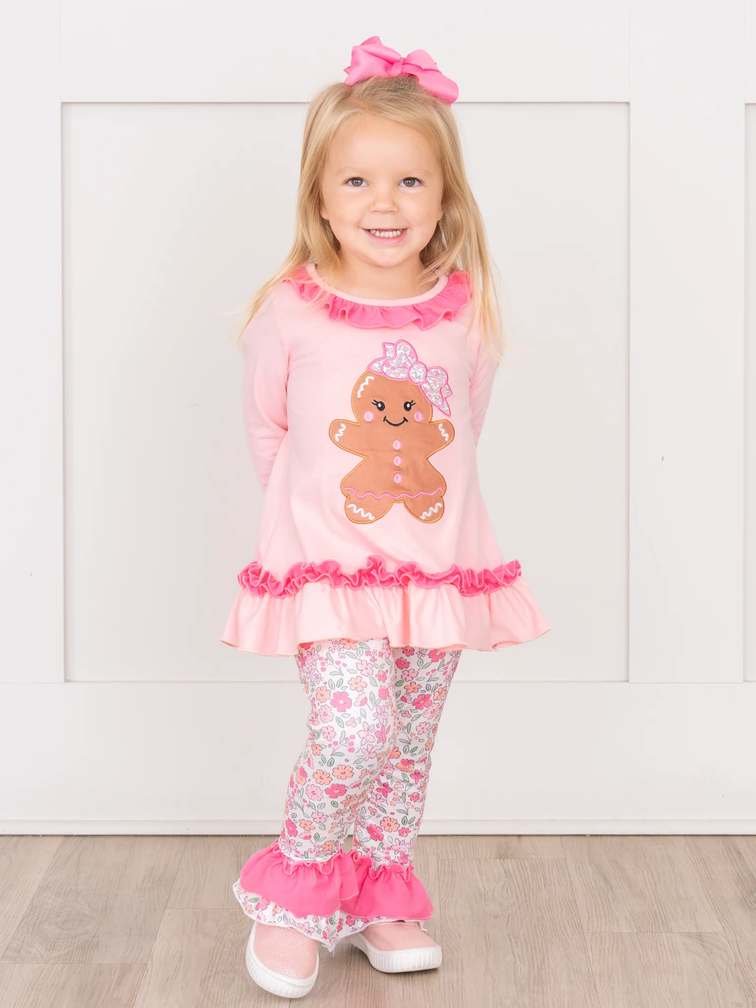 Gingerbread Dolly Embroidered Outfit - Image 5