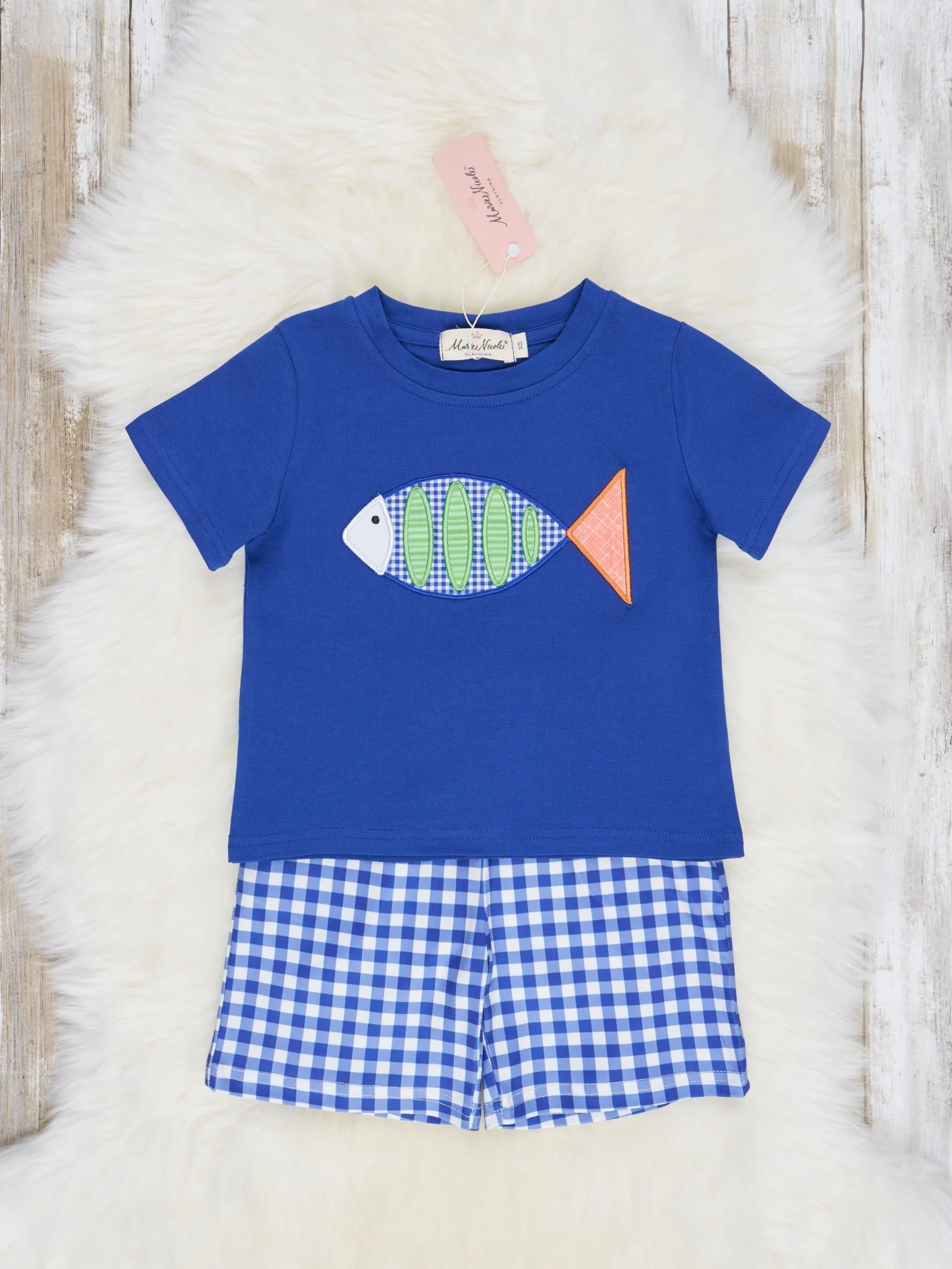 Gingham Fish Outfit