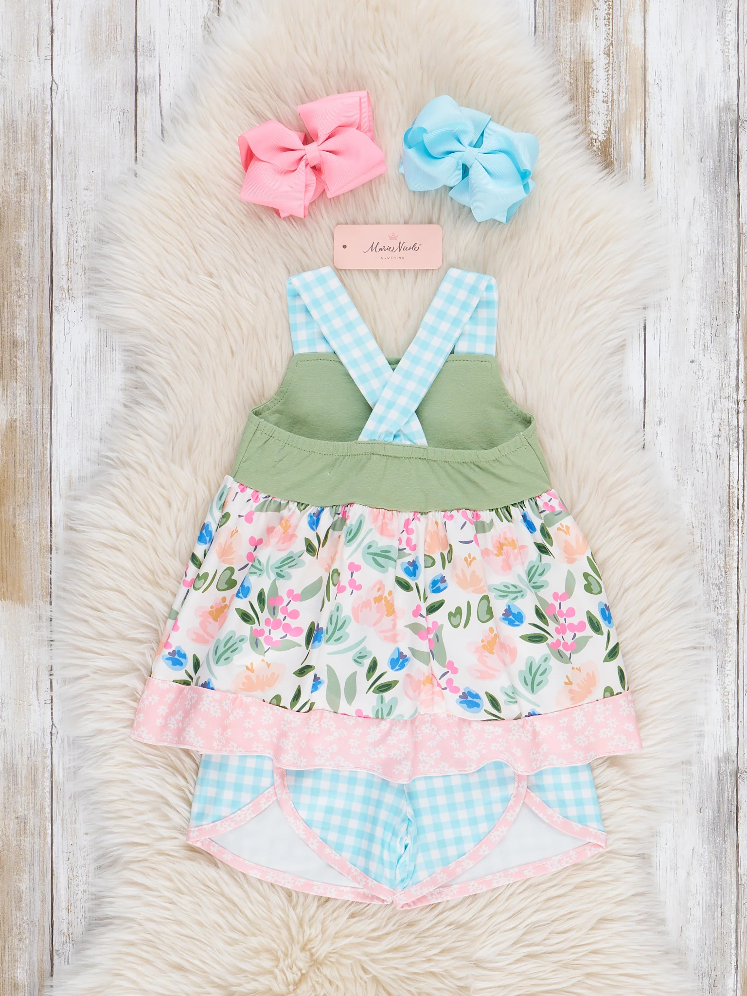 Gingham Rose Garden Outfit - Image 3