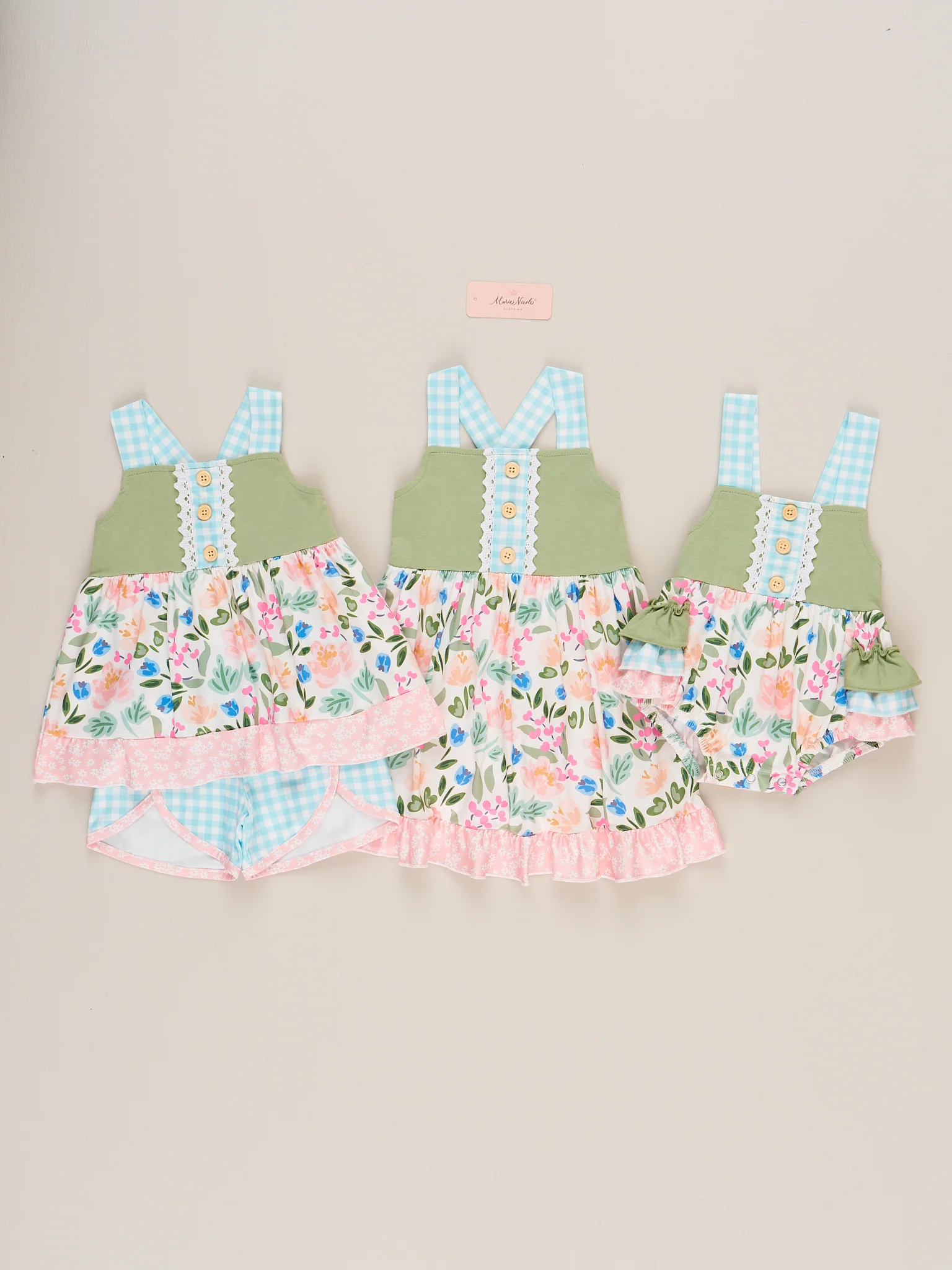 Gingham Rose Garden Outfit - Image 4