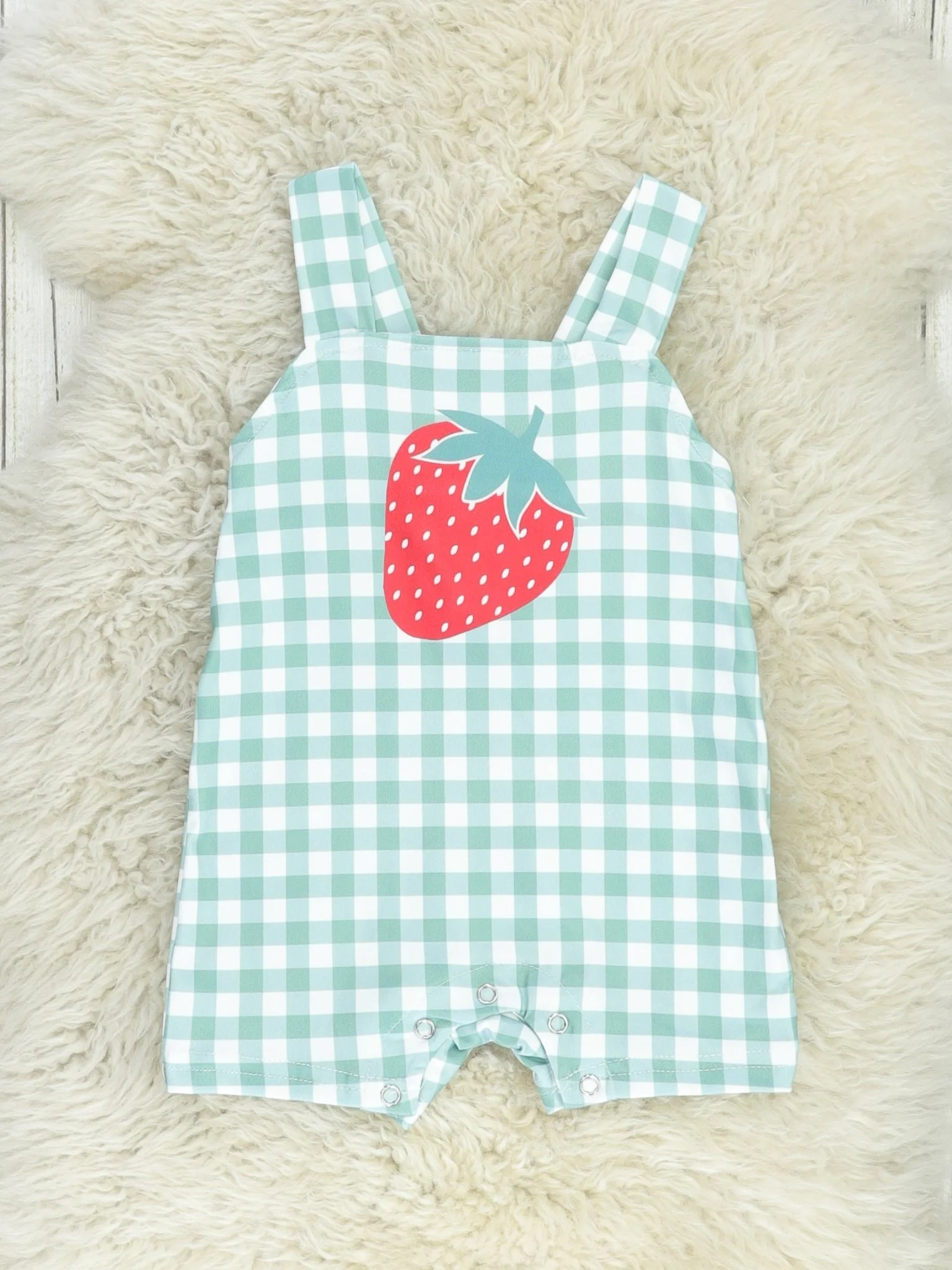 Gingham Strawberry Johnny