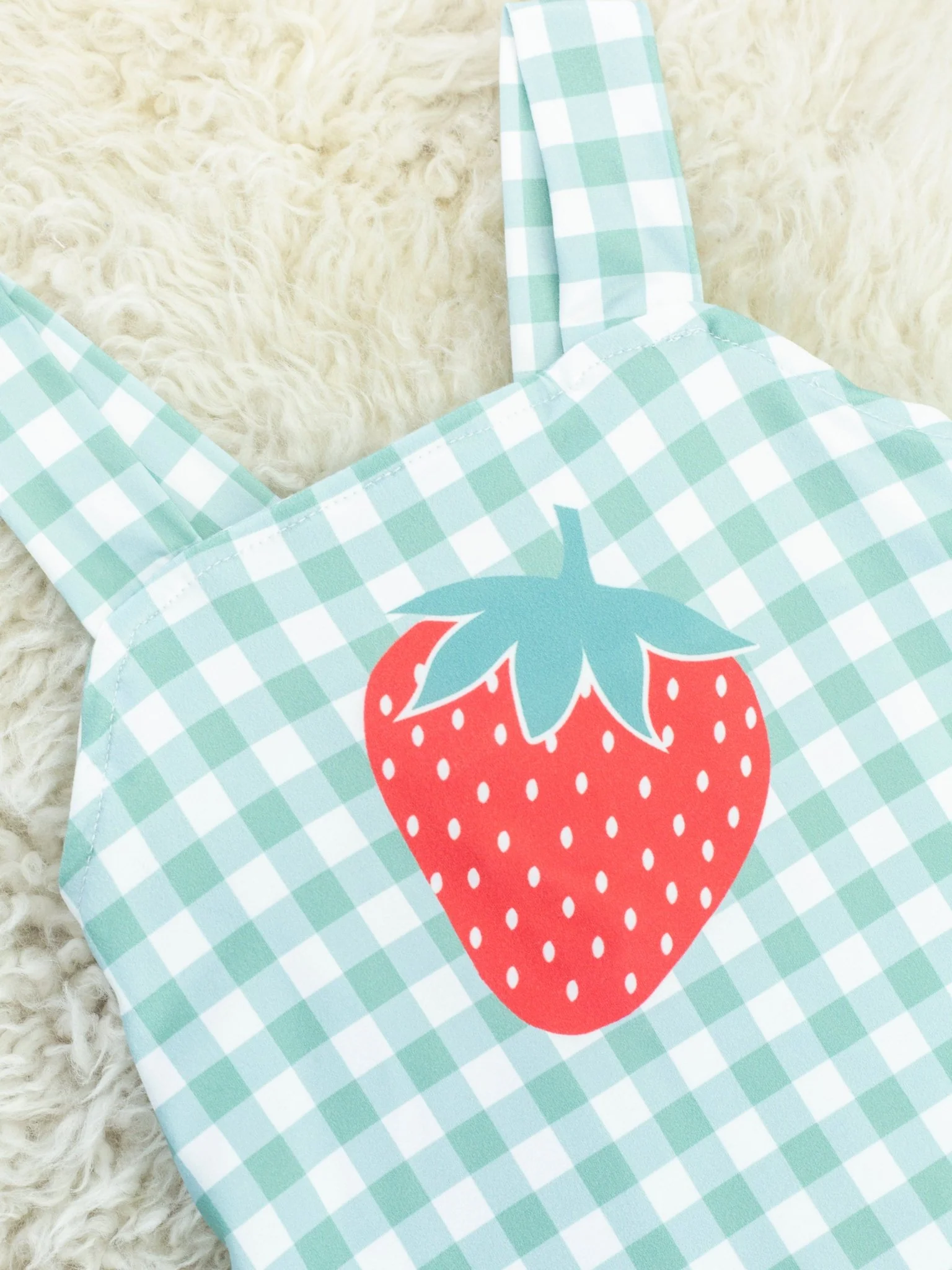 Gingham Strawberry Johnny - Image 2