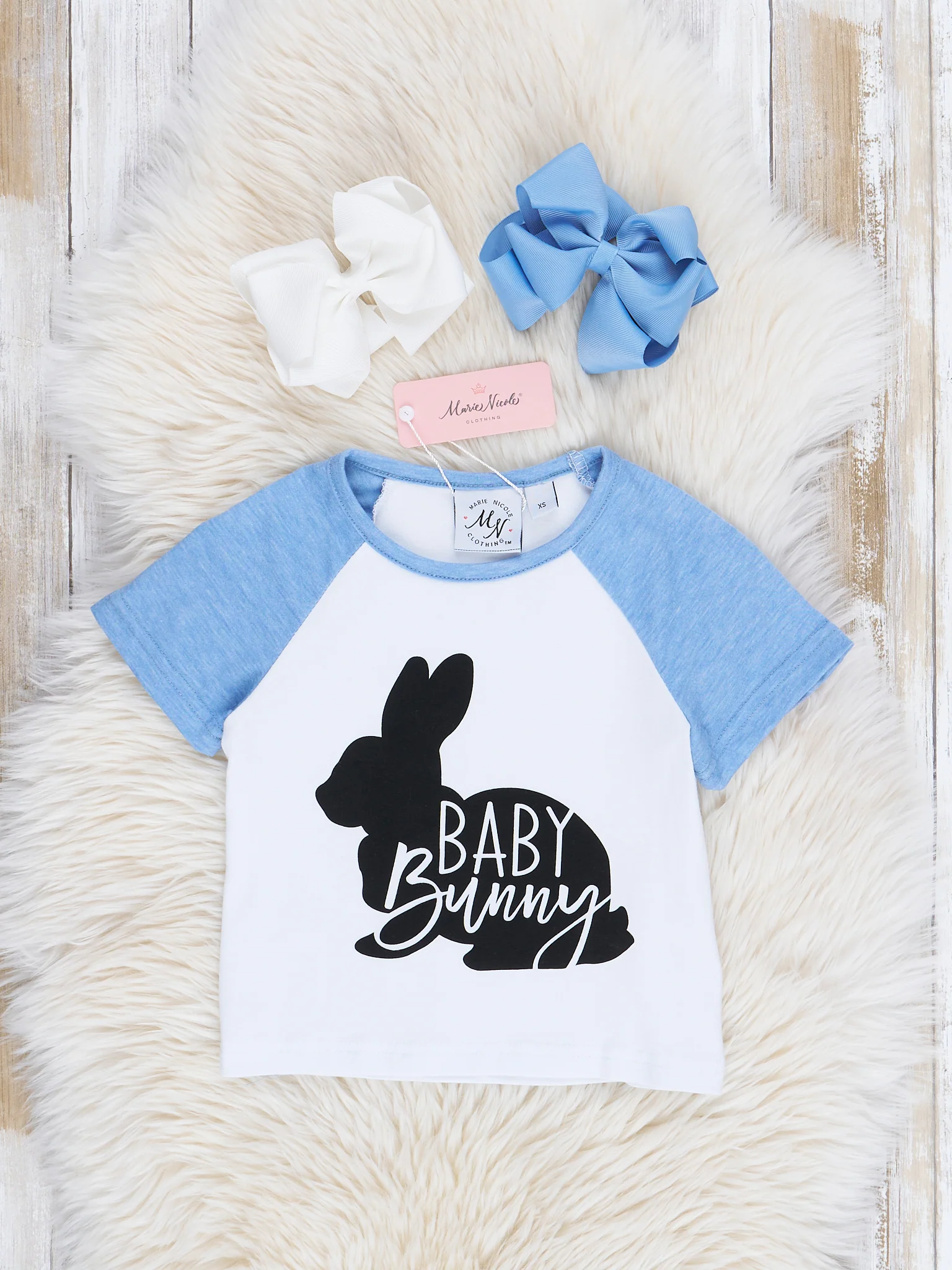Girl's "Mini Bunny" Shirt - Image 2