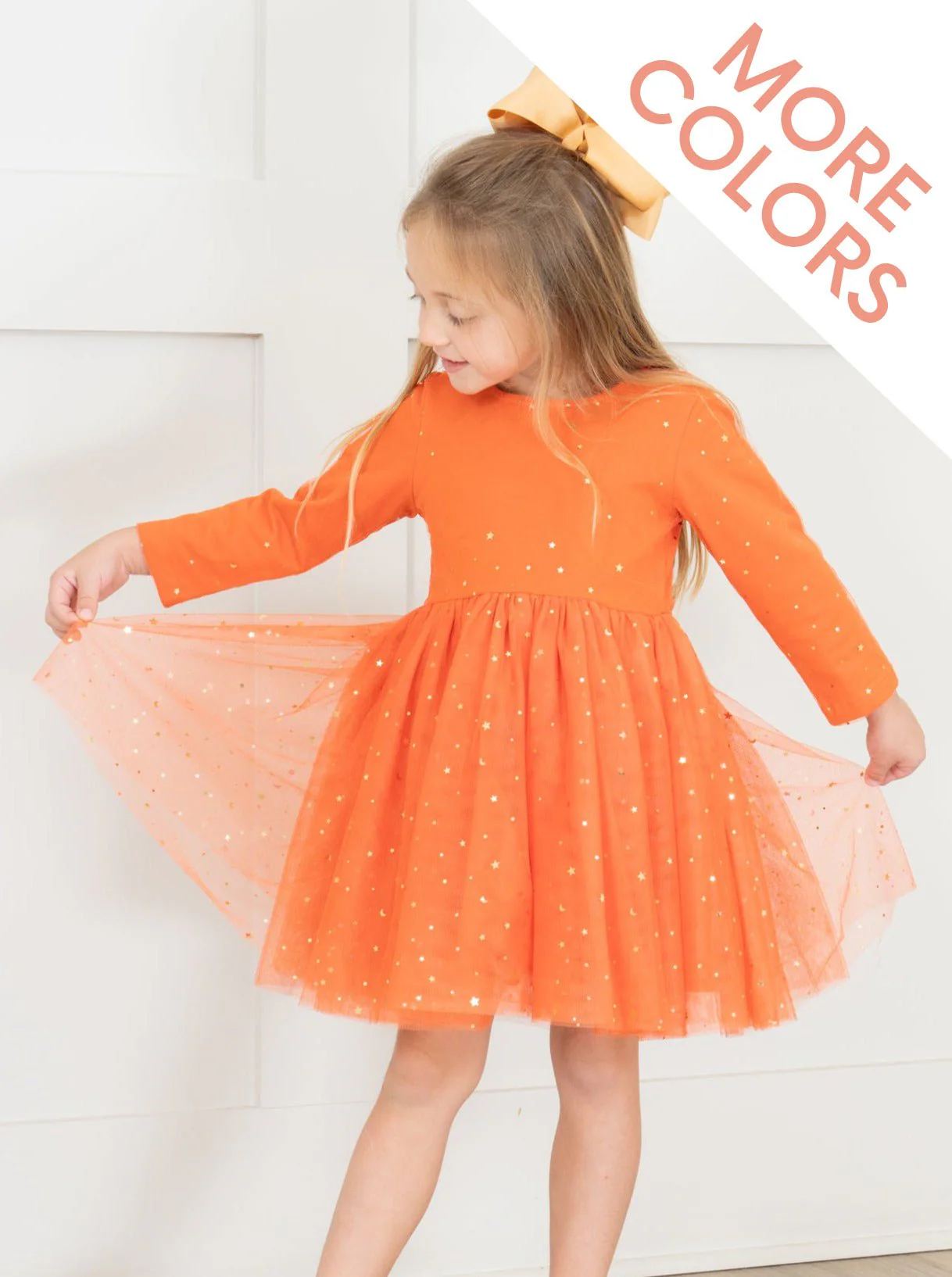 Glitter Bomb Long Sleeve Tulle Dress
