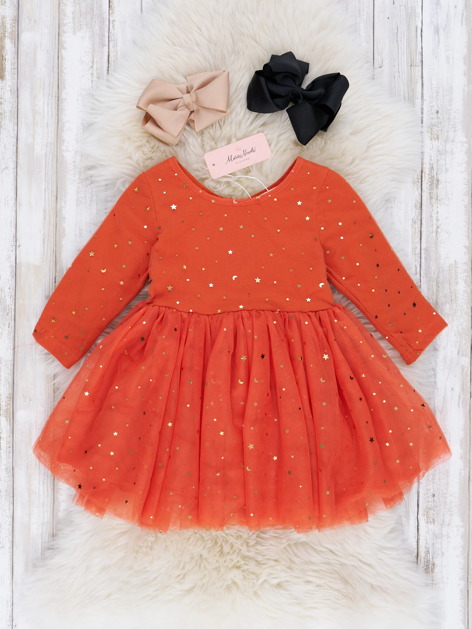 Glitter Bomb Long Sleeve Tulle Dress - Image 7