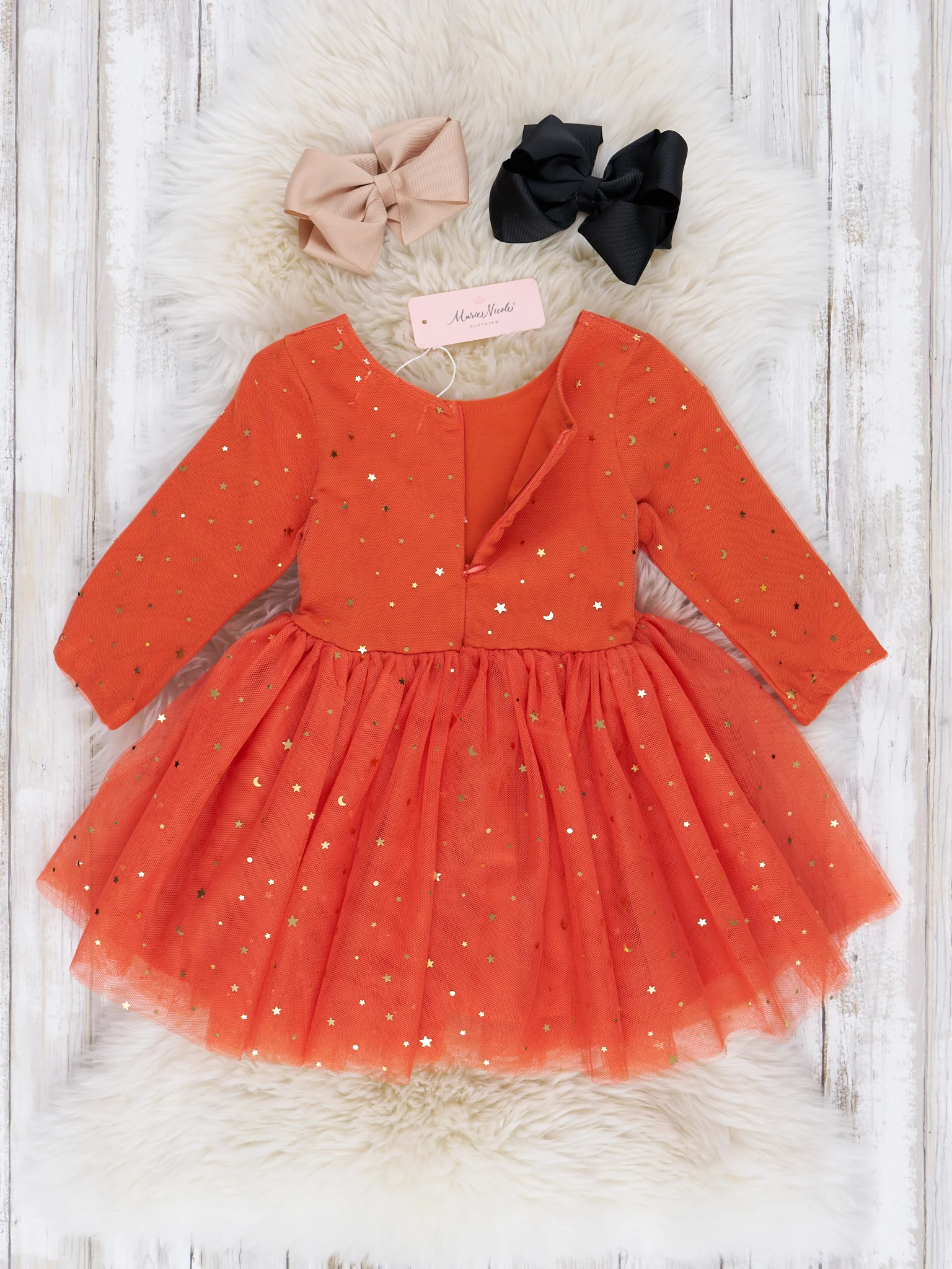 Glitter Bomb Long Sleeve Tulle Dress - Image 8