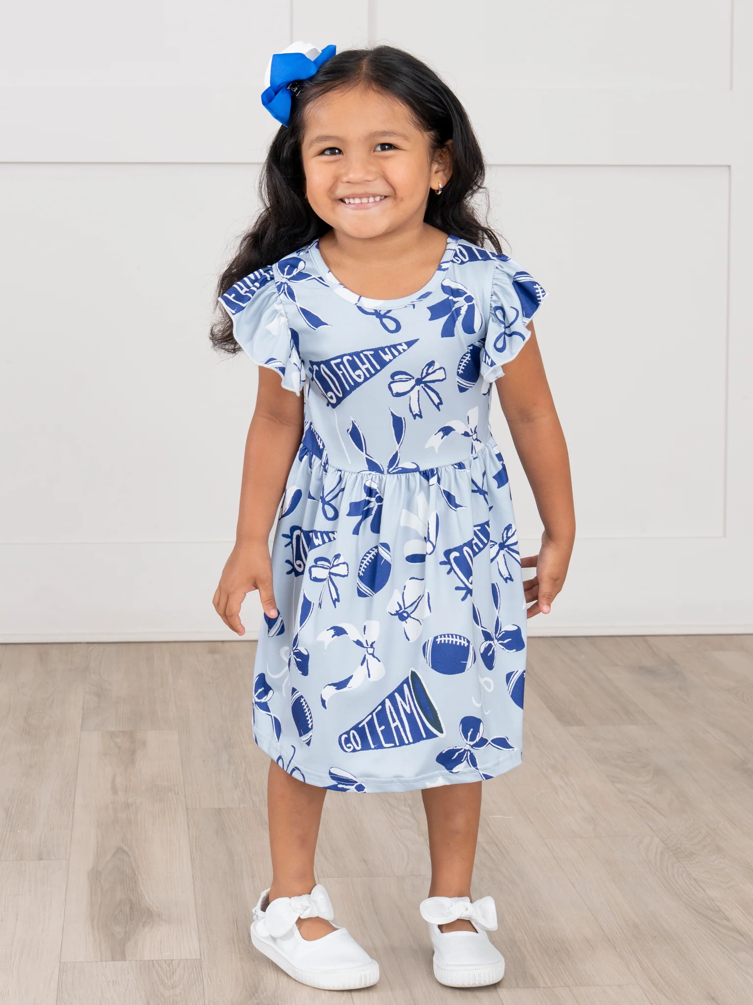 Go Team Flutter Swing Dress - Kentucky - Image 3