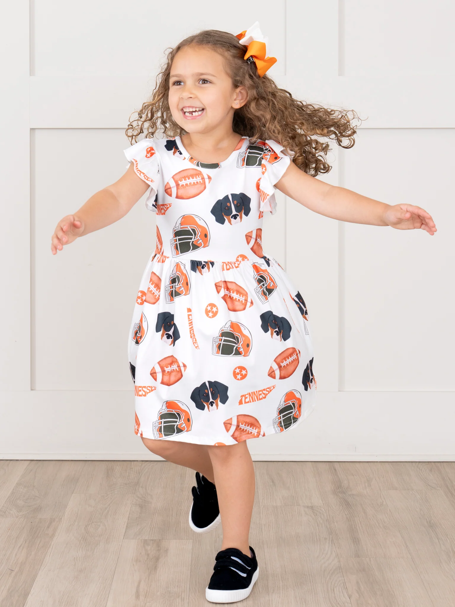 Go Team Flutter Swing Dress - Tennessee - Image 4