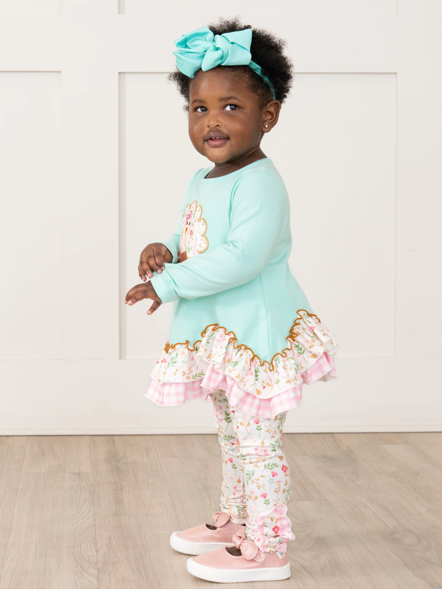 Gobble Garden Ruffle Outfit - Image 3