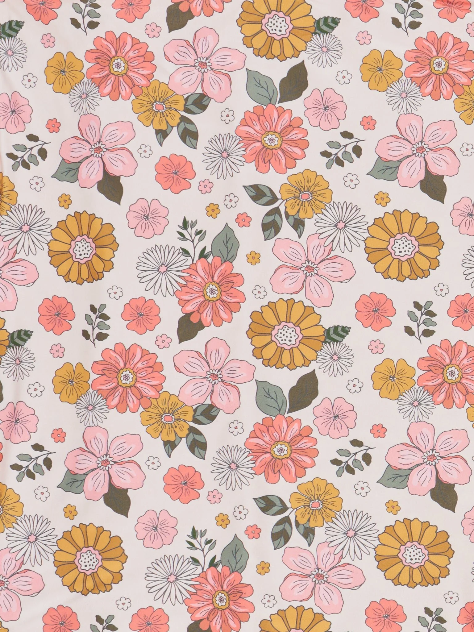 Gold Marigold Dreams Ruffle Minky Blanket - Image 3