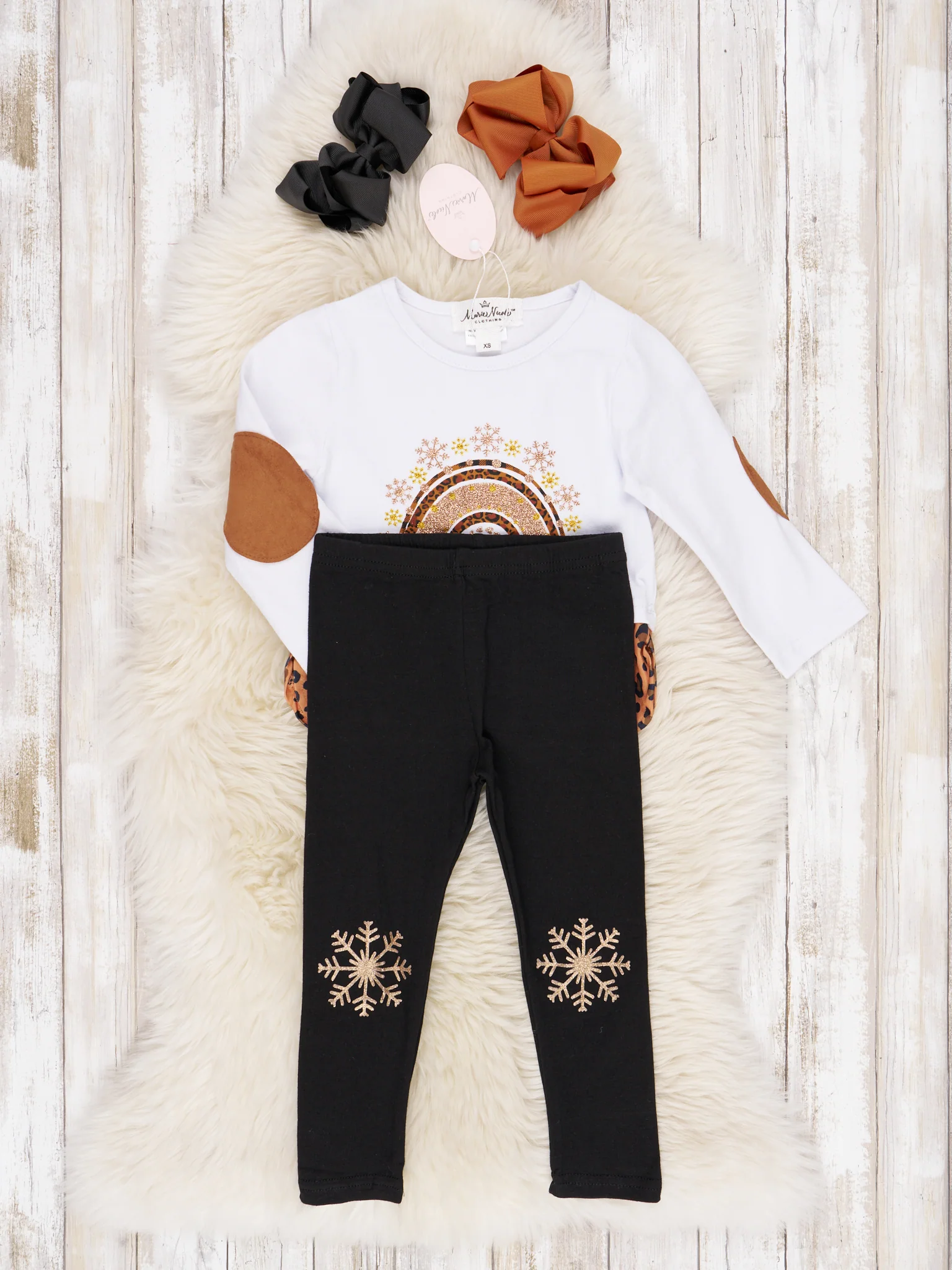 Golden Leopard Rainbow Outfit - Image 2