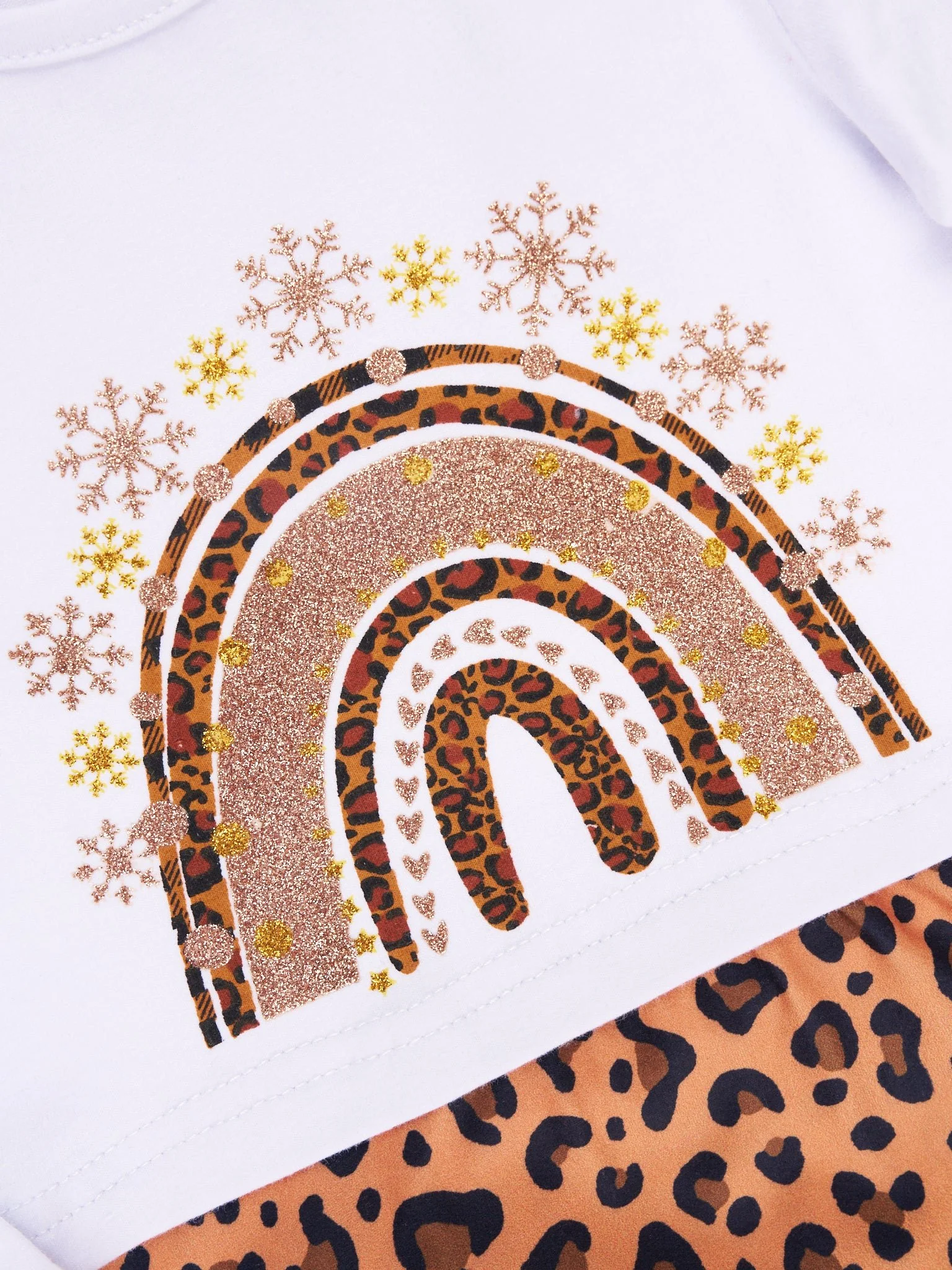 Golden Leopard Rainbow Outfit - Image 3