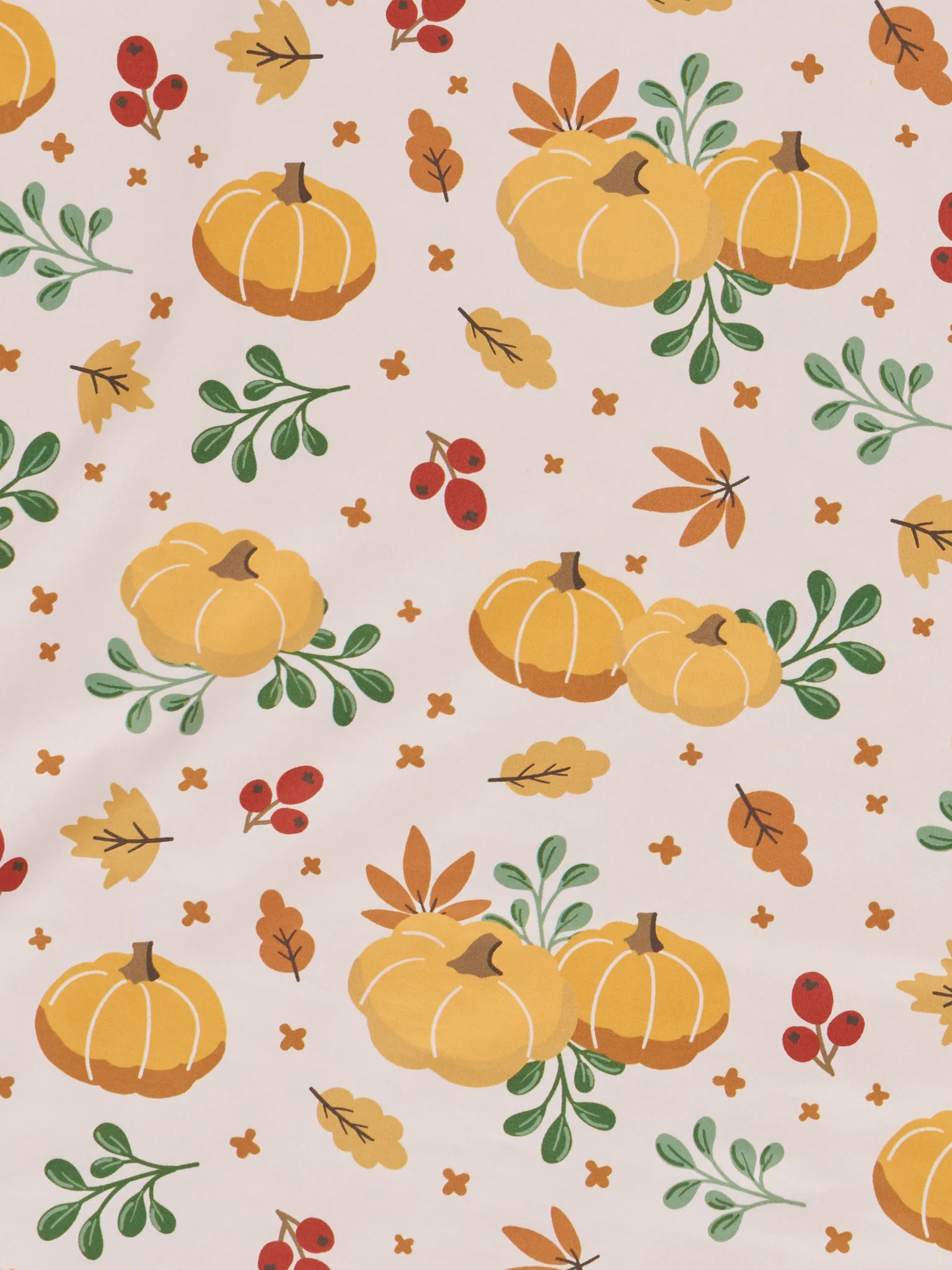 Golden Pumpkin Patch Minky Ruffle Blanket - Image 3