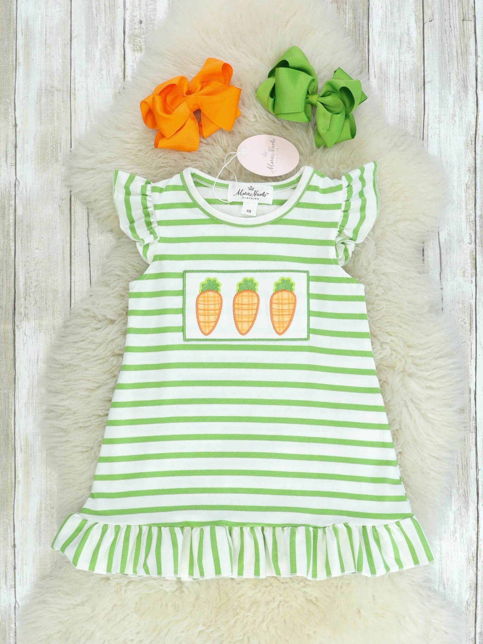 Green Carrot Dress