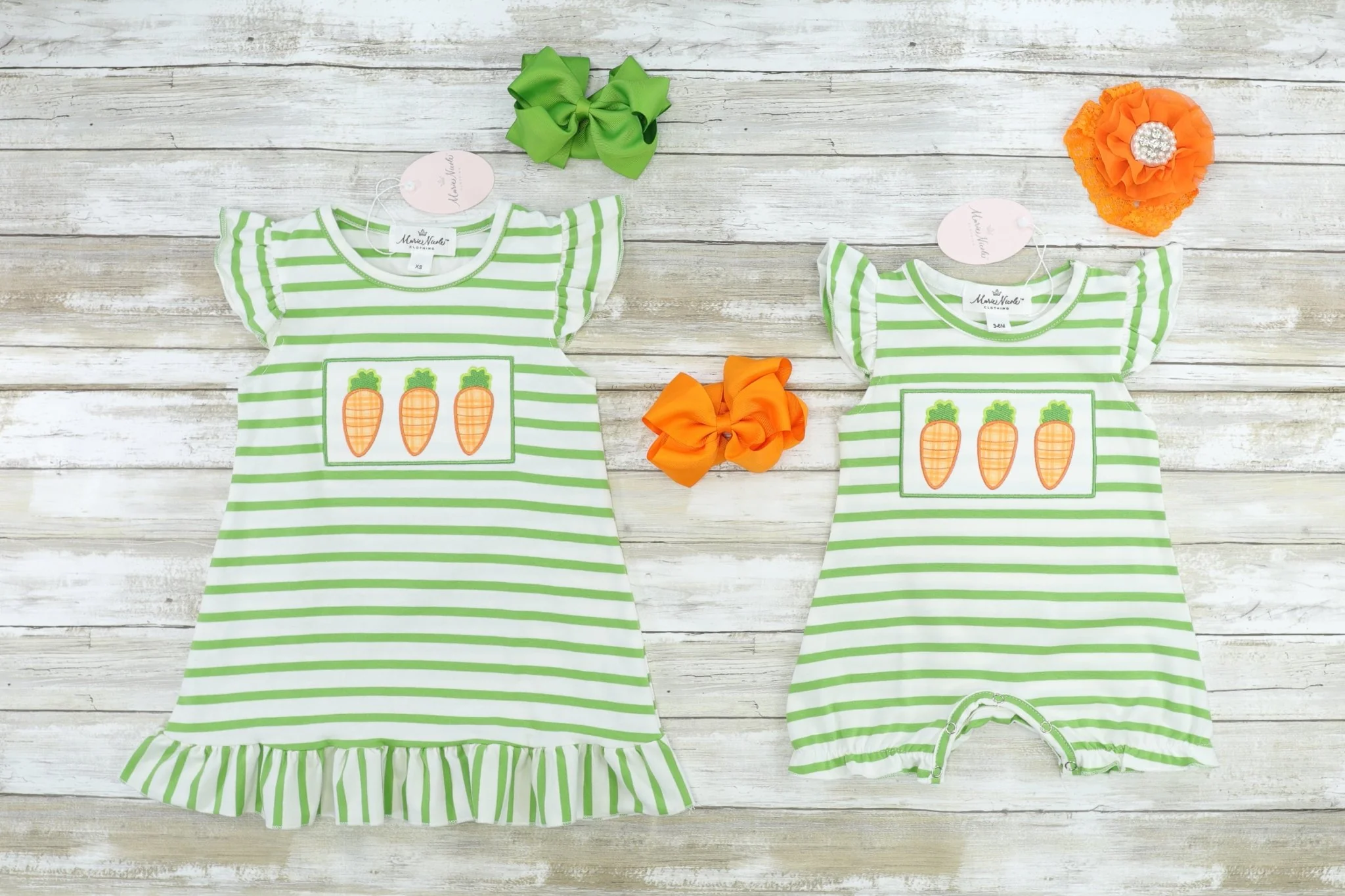 Green Carrot Dress - Image 2