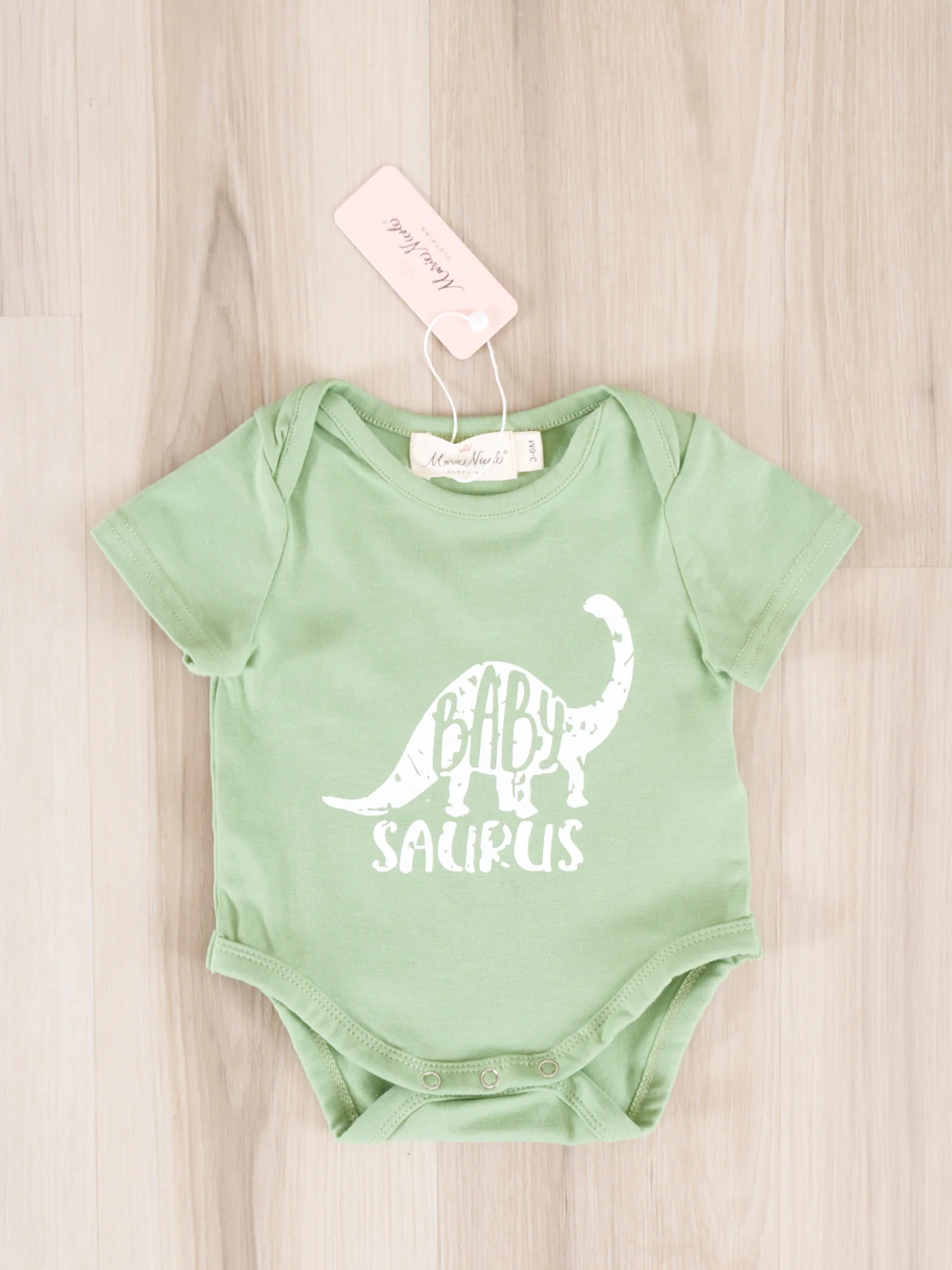 Green Dinosaur Family Shirt - Image 2