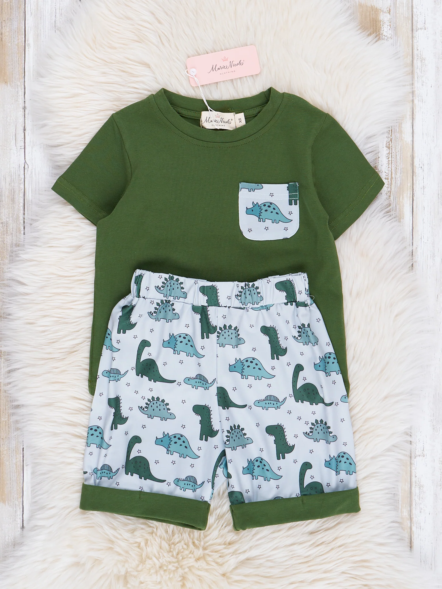 Green Dinosaur Land Outfit - Image 2
