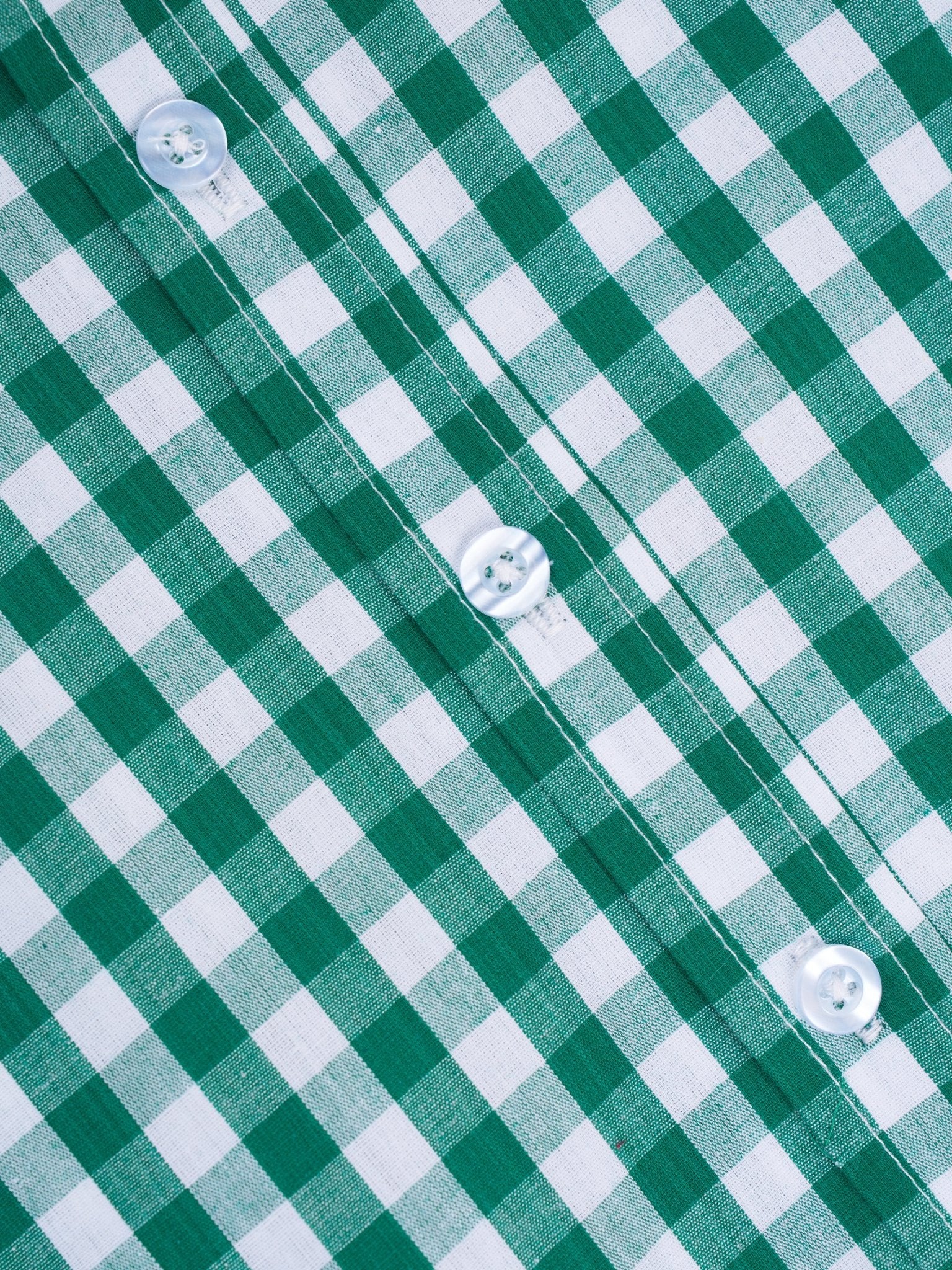 Green Gingham Polo - Image 2