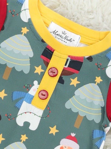 Green Santa Romper - Image 2